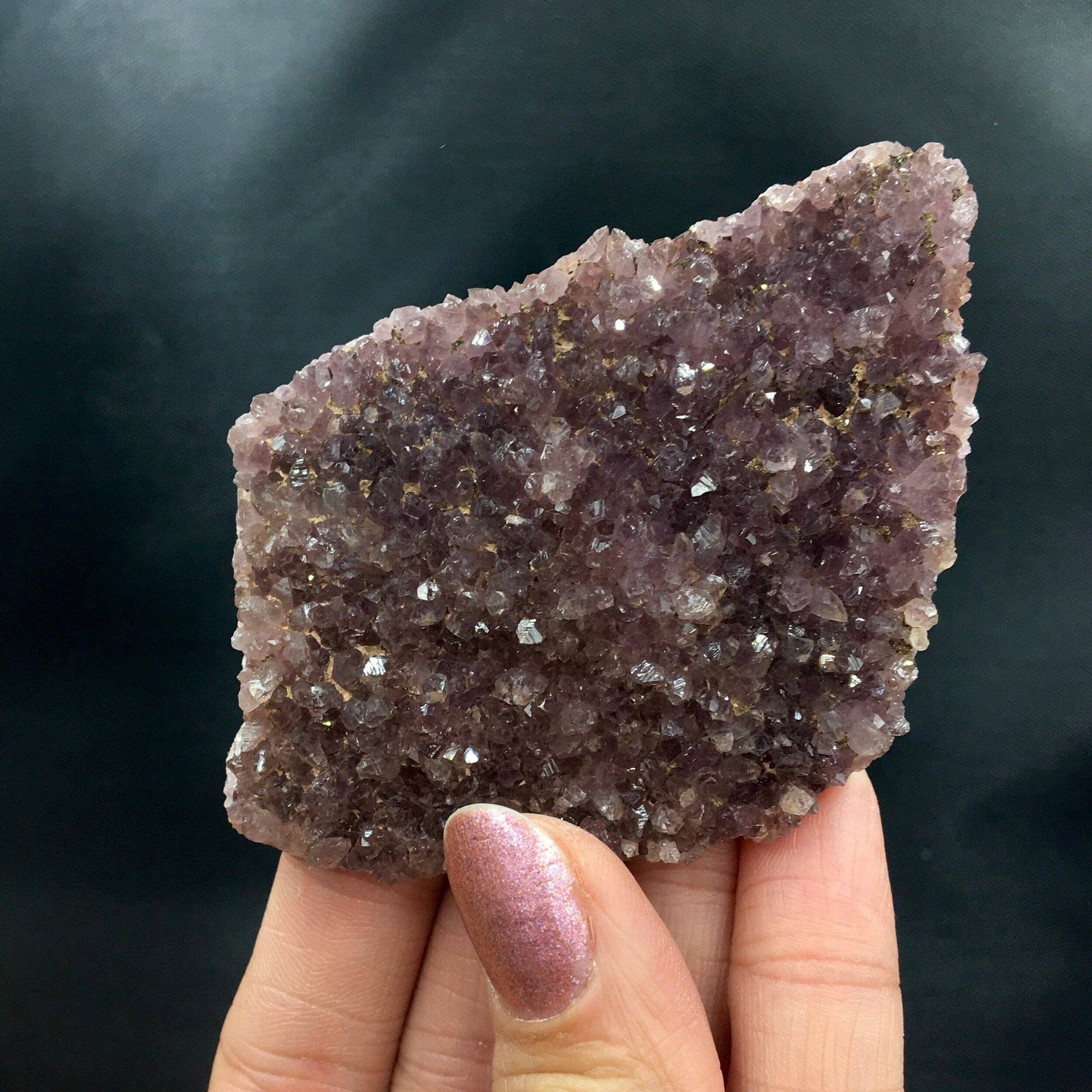 Amethyst Cluster--Alacam Mine, Turkey A-E3