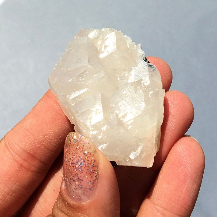 Calcite Crystal Cluster with Sphalerite--Madan Ore Field, Bulgaria MINI29