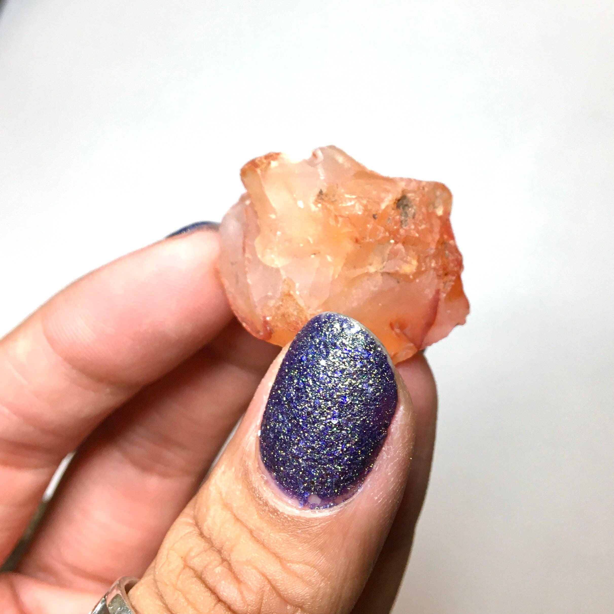 Raw Carnelian Agate Chunk (1 Single Piece)--Madagascar A-E1