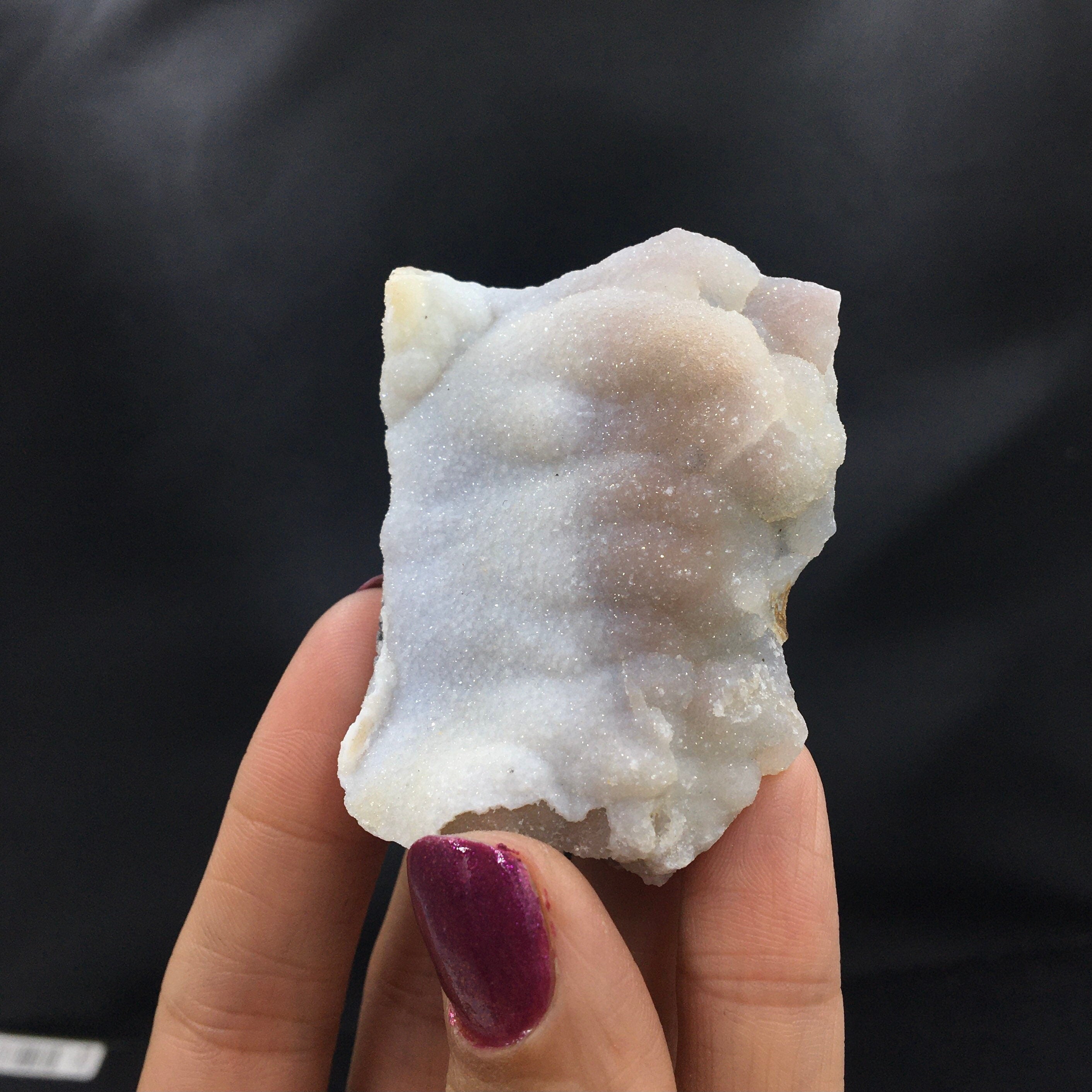 Druzy Snow White Chalcedony--Kutahya, Turkey SMALL15