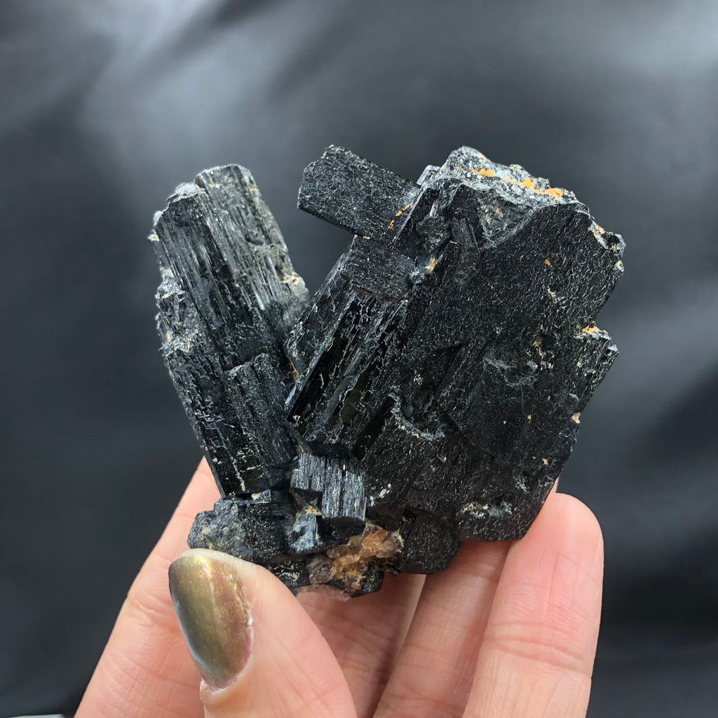 Black Tourmaline Schorl Etched-- Erongo, Namibia SMALL6