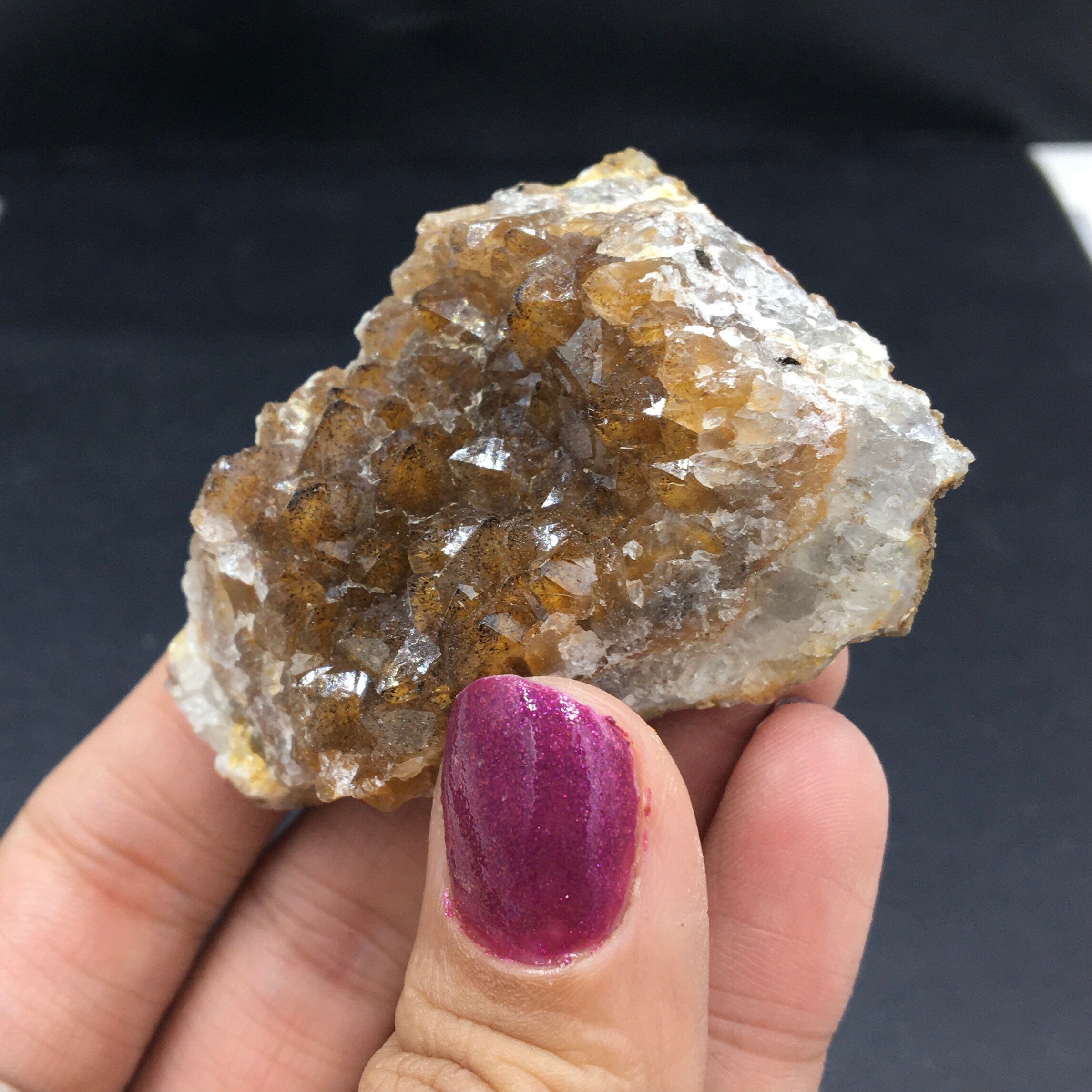 Natural Citrine Goethite Inclusions (Mini)—Morocco CMIX7
