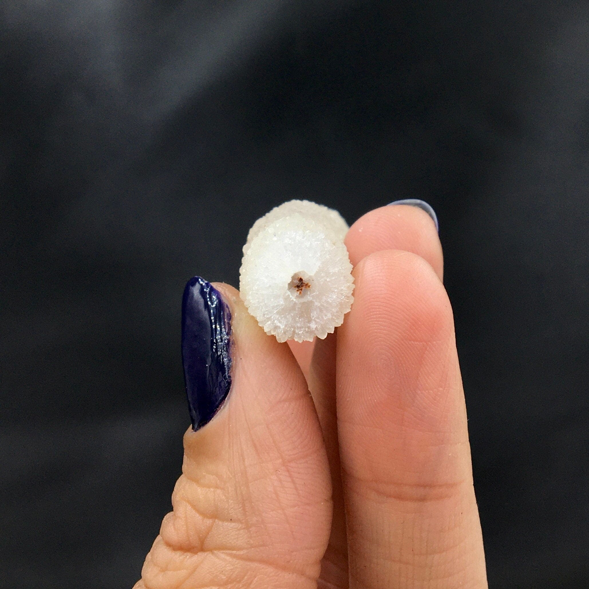 Chalcedony Stalactite (Miniature)--Pune, India SMALL16