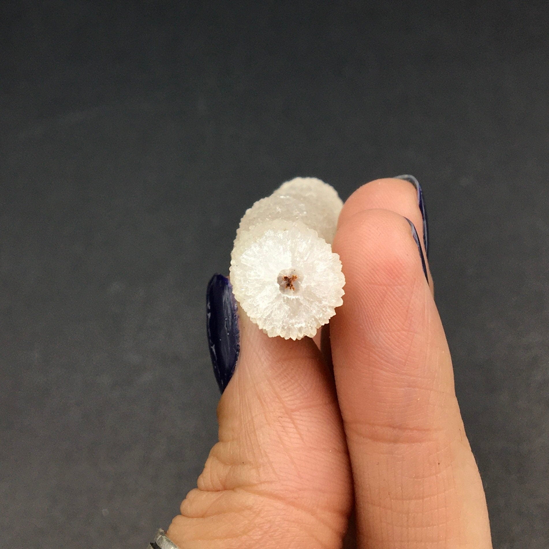 Chalcedony Stalactite (Miniature)--Pune, India SMALL16
