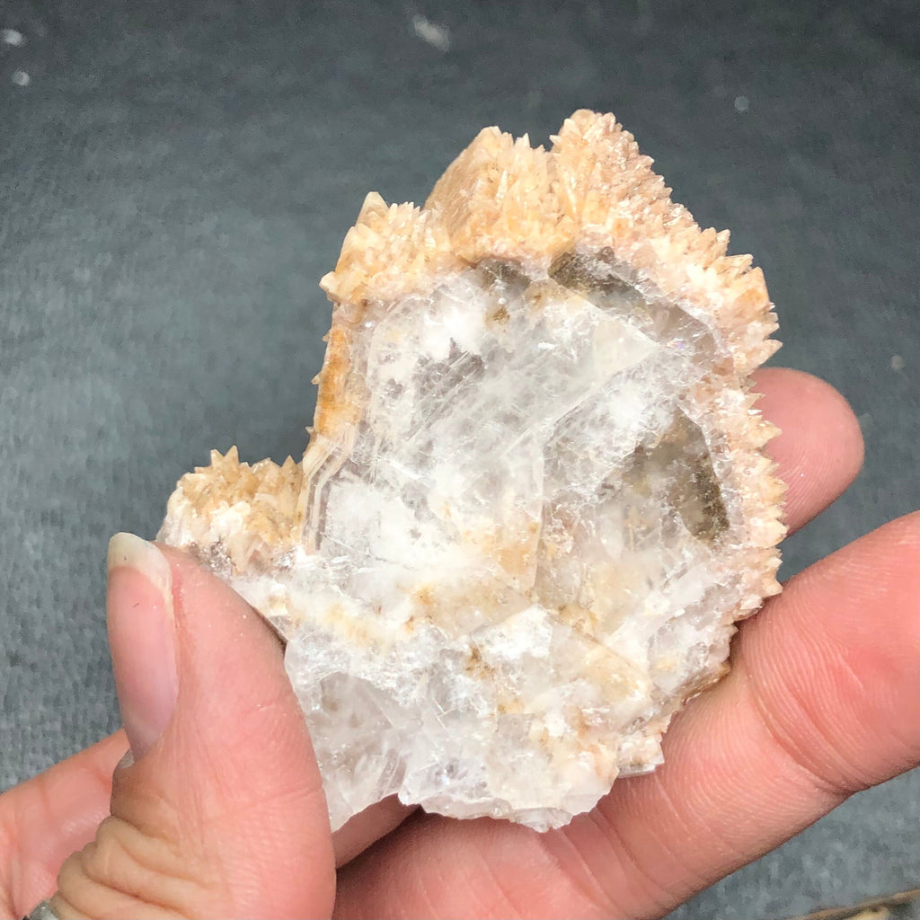 Dogtooth Calcite Crystal Cluster: Tres Marias Mine, Mexico (CMIX1)