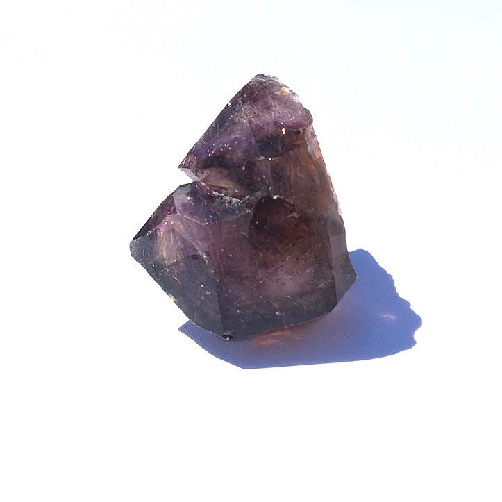Smoky Amethyst Hematite Cluster-- Chibuku Mine (Shangaan), Zimbabwe MINI18