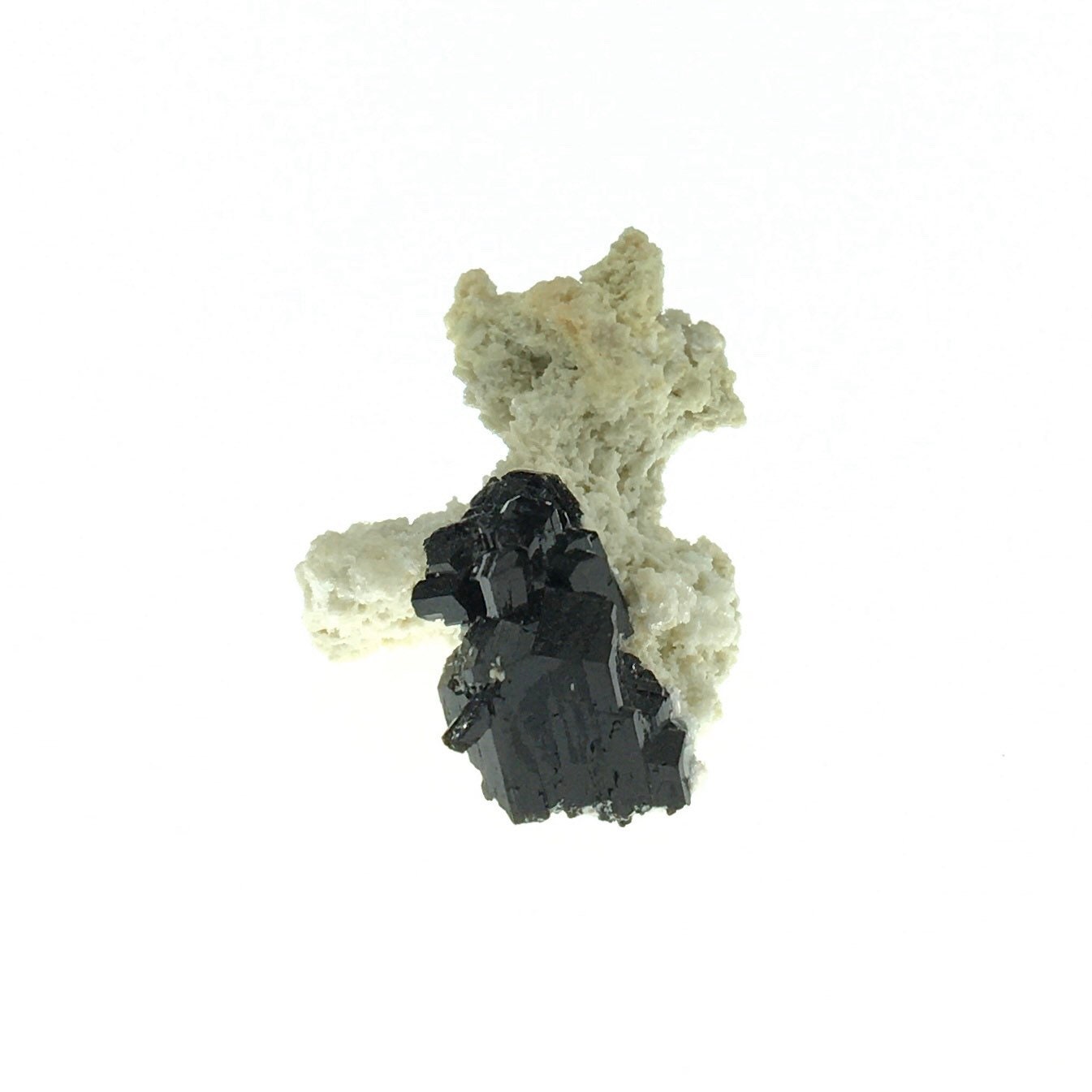 Black Tourmaline Feldspar Cluster (Miniature)--Erongo, Namibia MINI28