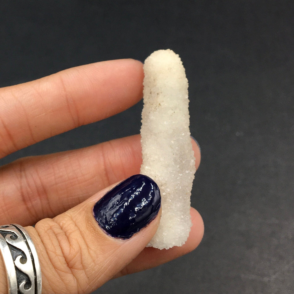 Chalcedony Stalactite (Miniature)--Pune, India SMALL16