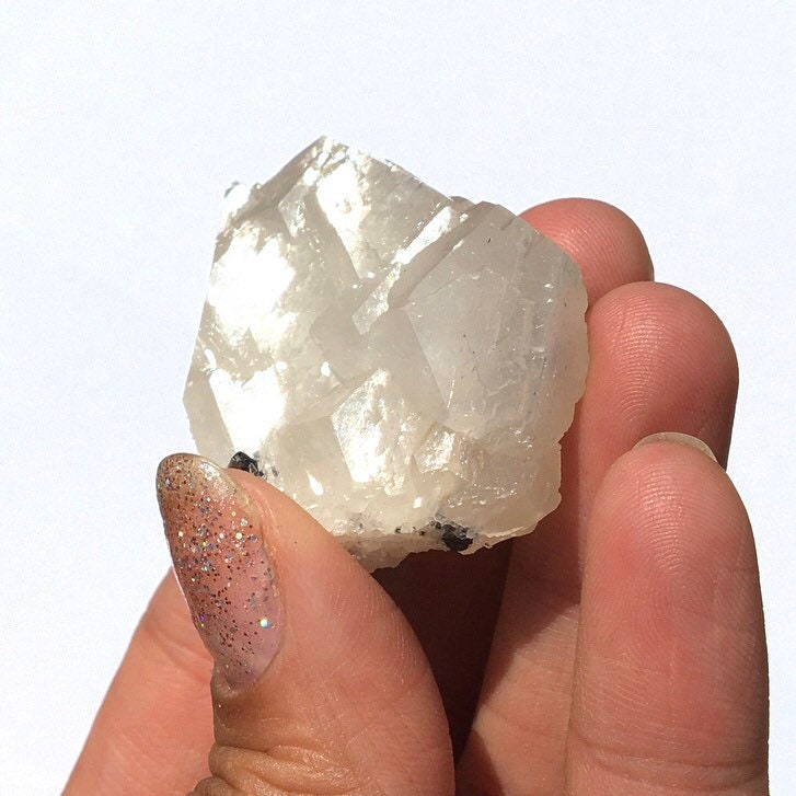 Calcite Crystal Cluster with Sphalerite--Madan Ore Field, Bulgaria MINI29