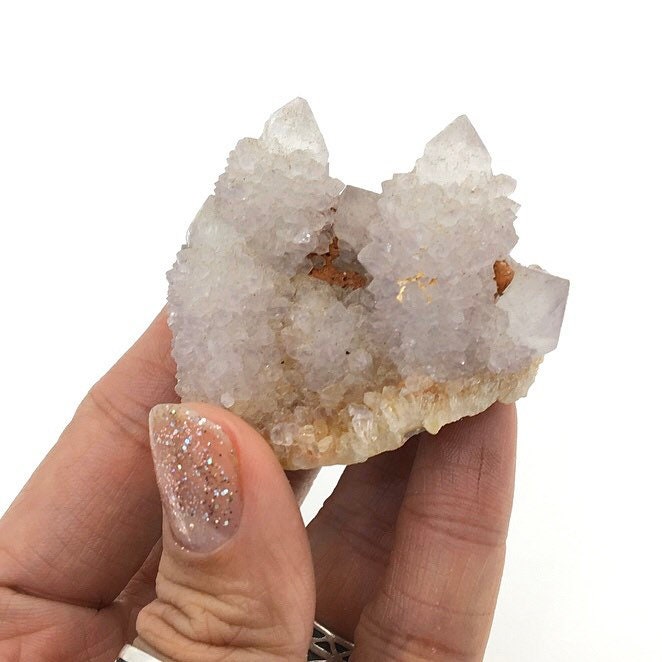 Spirit Quartz Amethyst Cluster--South Africa SMALL 18