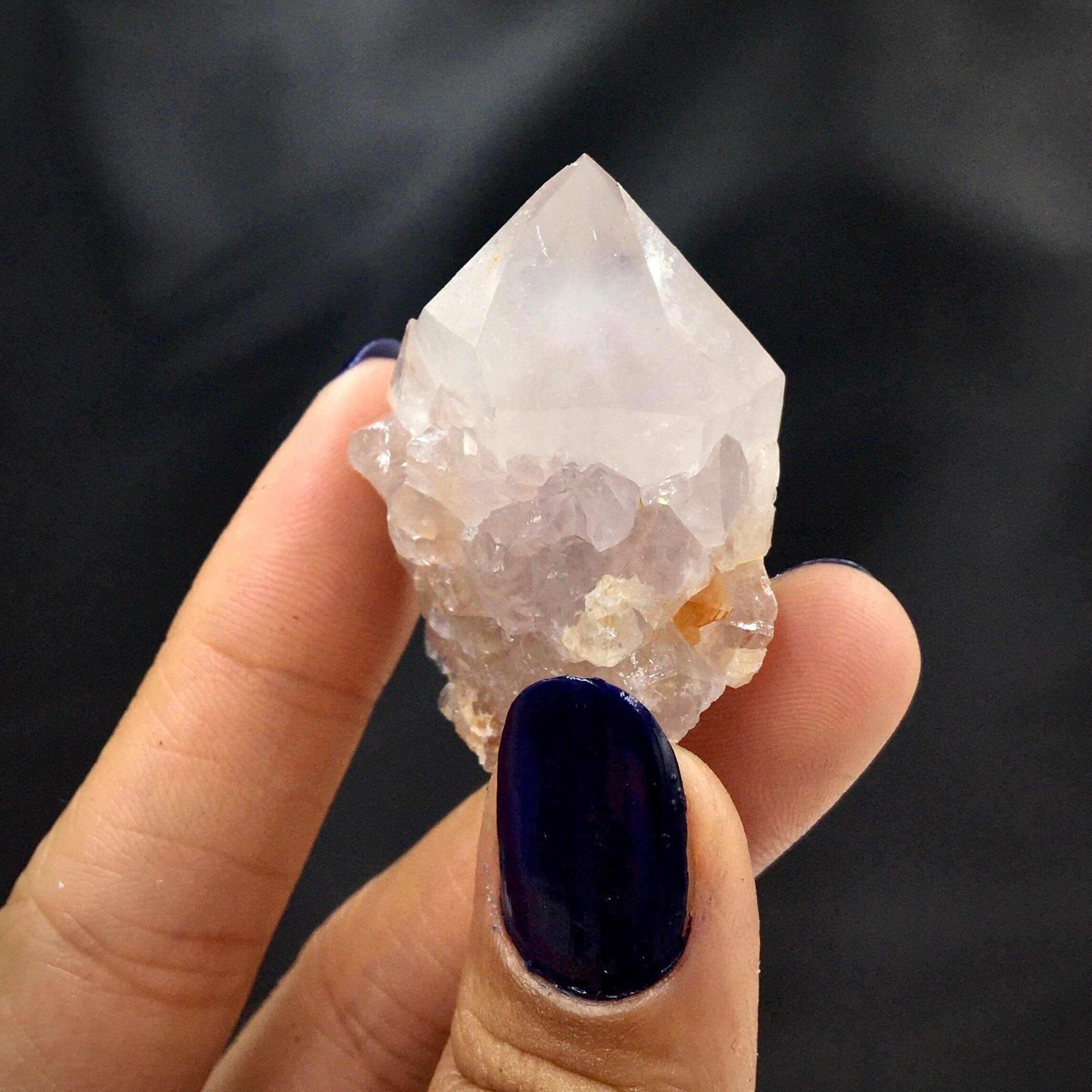 Spirit Quartz Phantom Amethyst Cluster--South Africa SMALL14
