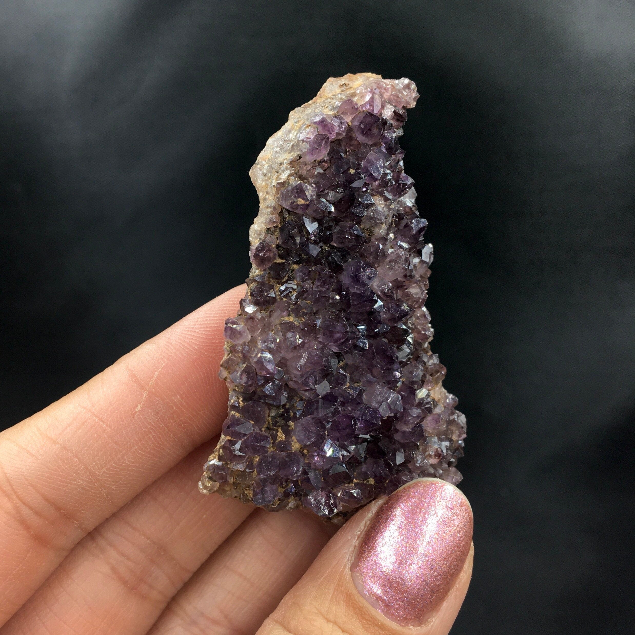 Amethyst Cluster--Alacam Mine, Turkey A-E2