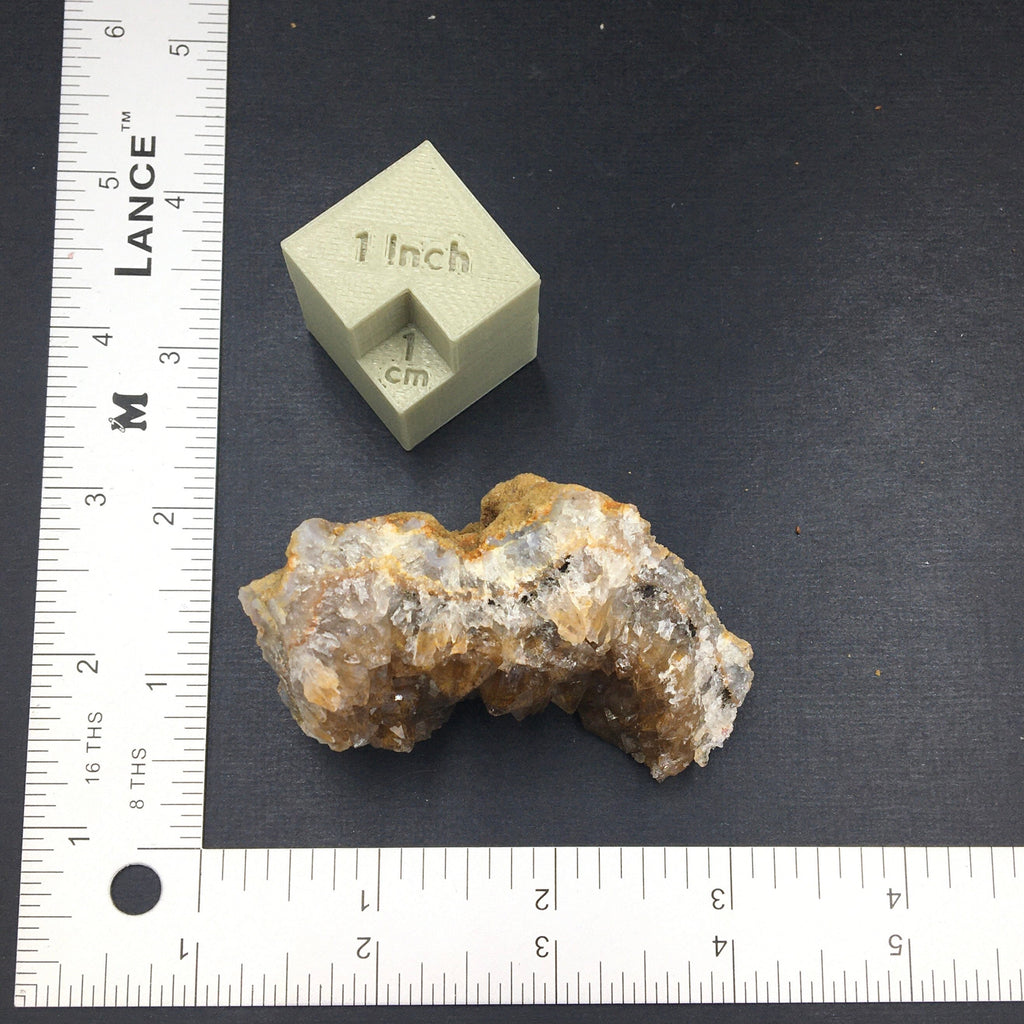 Natural Citrine Goethite Inclusions (Mini)—Morocco CMIX8