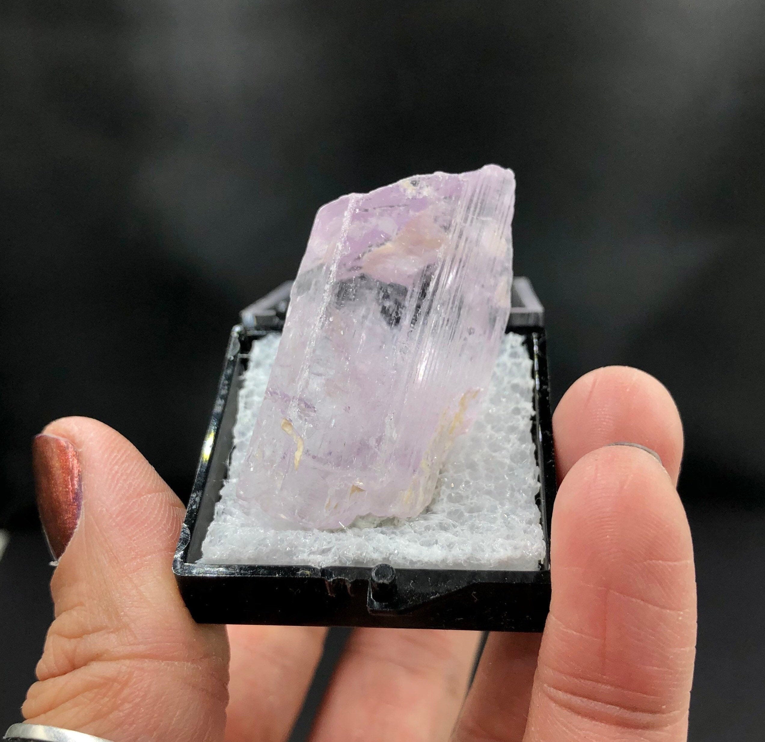Kunzite Raw Crystal (Thumbnail Specimen)--Afghanistan TN10