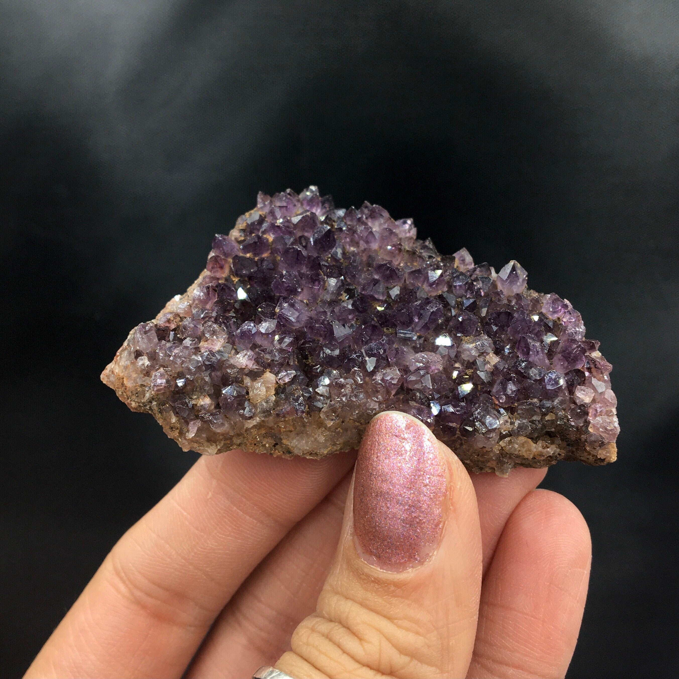 Amethyst Cluster--Alacam Mine, Turkey A-E2