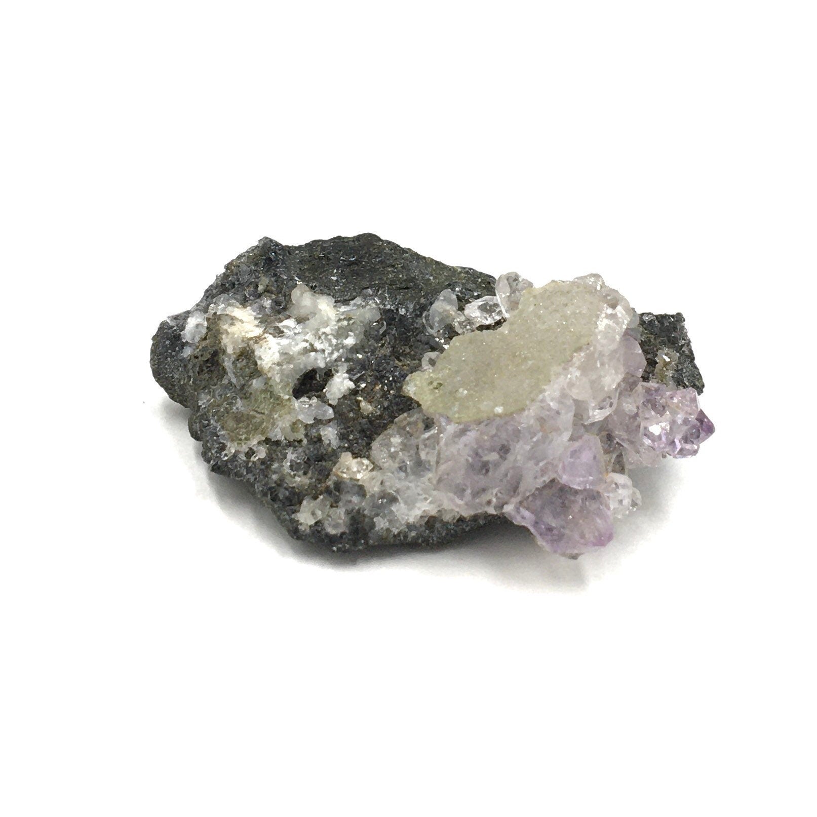Amethyst Cluster on Matrix (Miniature)--India MINI17