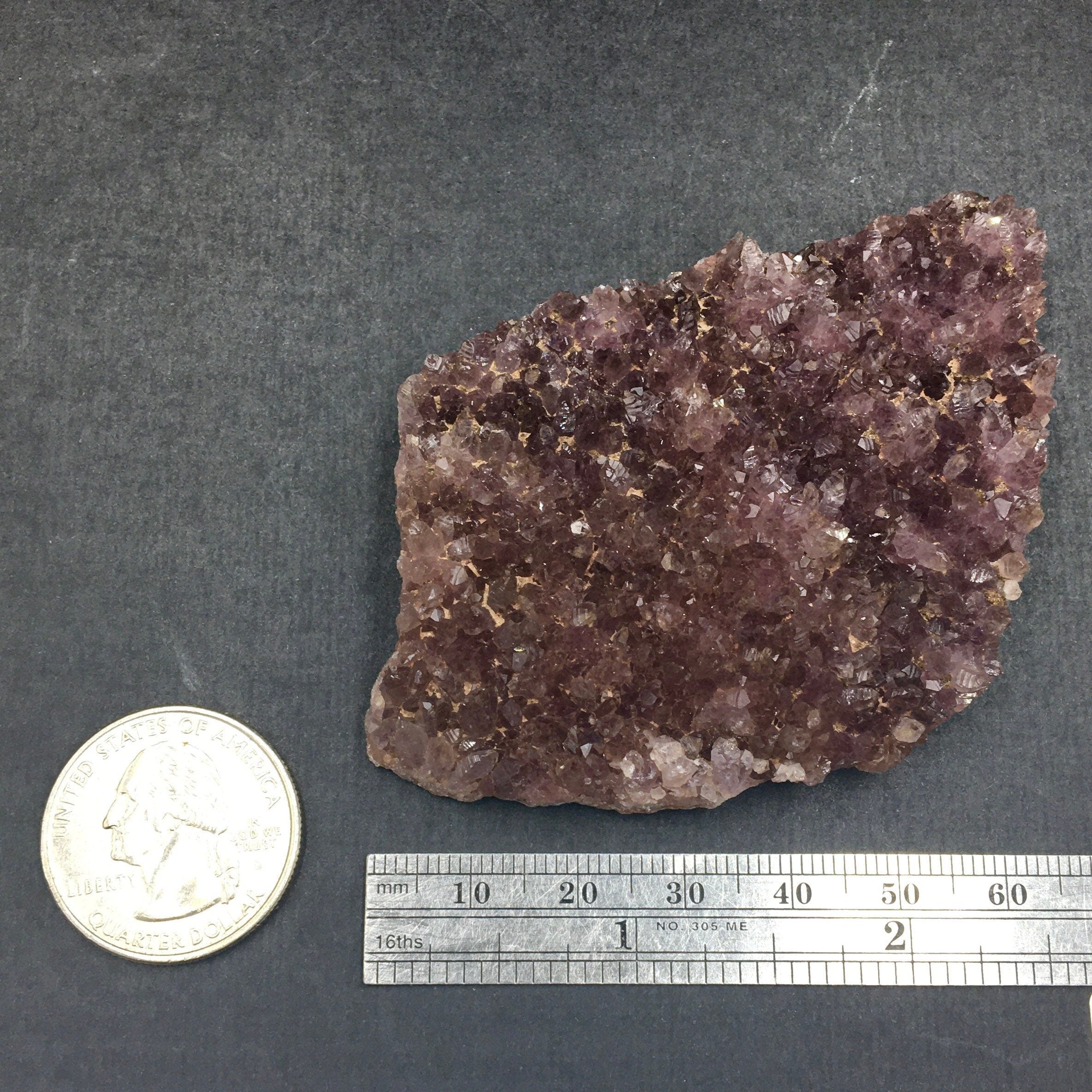 Amethyst Cluster--Alacam Mine, Turkey A-E3