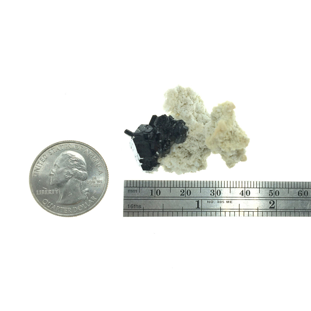 Black Tourmaline Feldspar Cluster (Miniature)--Erongo, Namibia MINI28