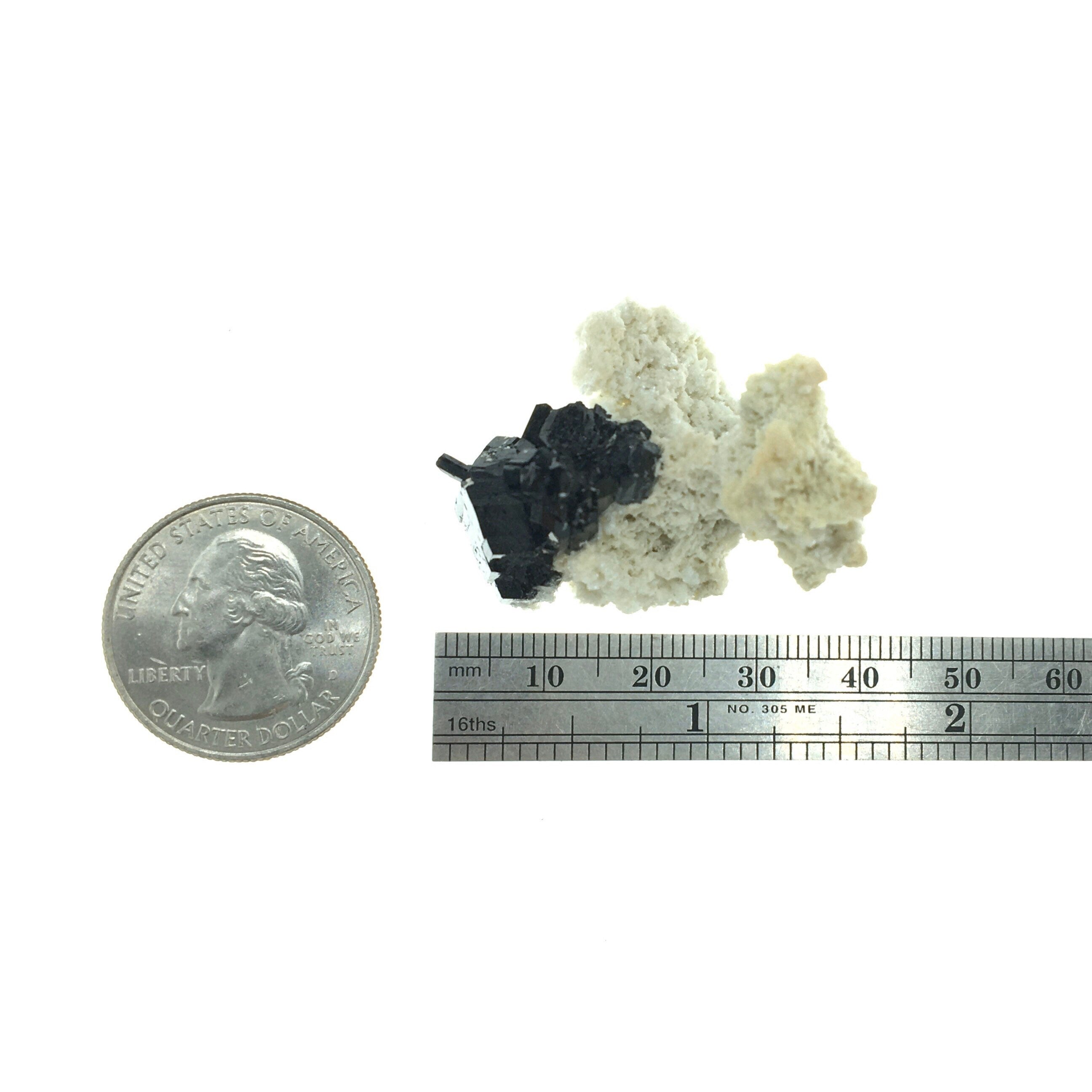 Black Tourmaline Feldspar Cluster (Miniature)--Erongo, Namibia MINI28