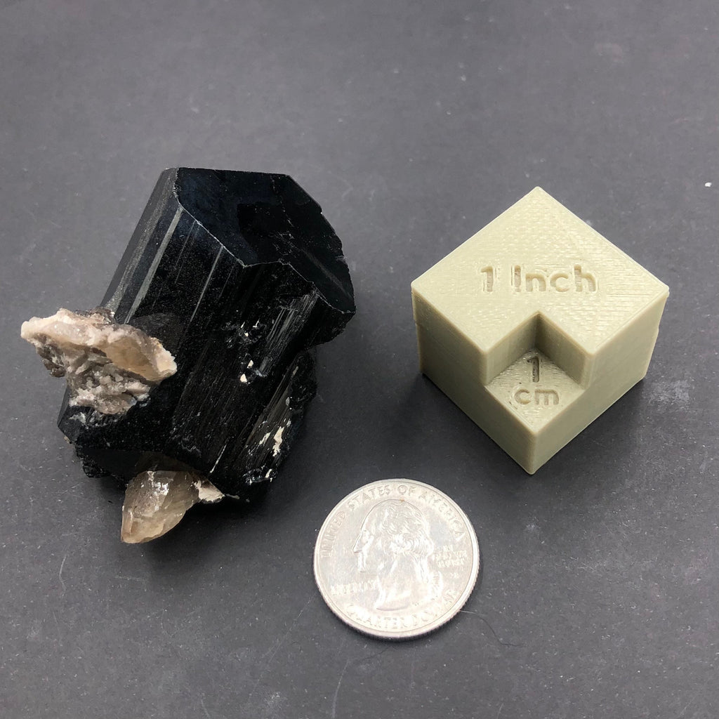 Black Tourmaline Feldspar Cluster (Miniature)--Erongo, Namibia SMALL5
