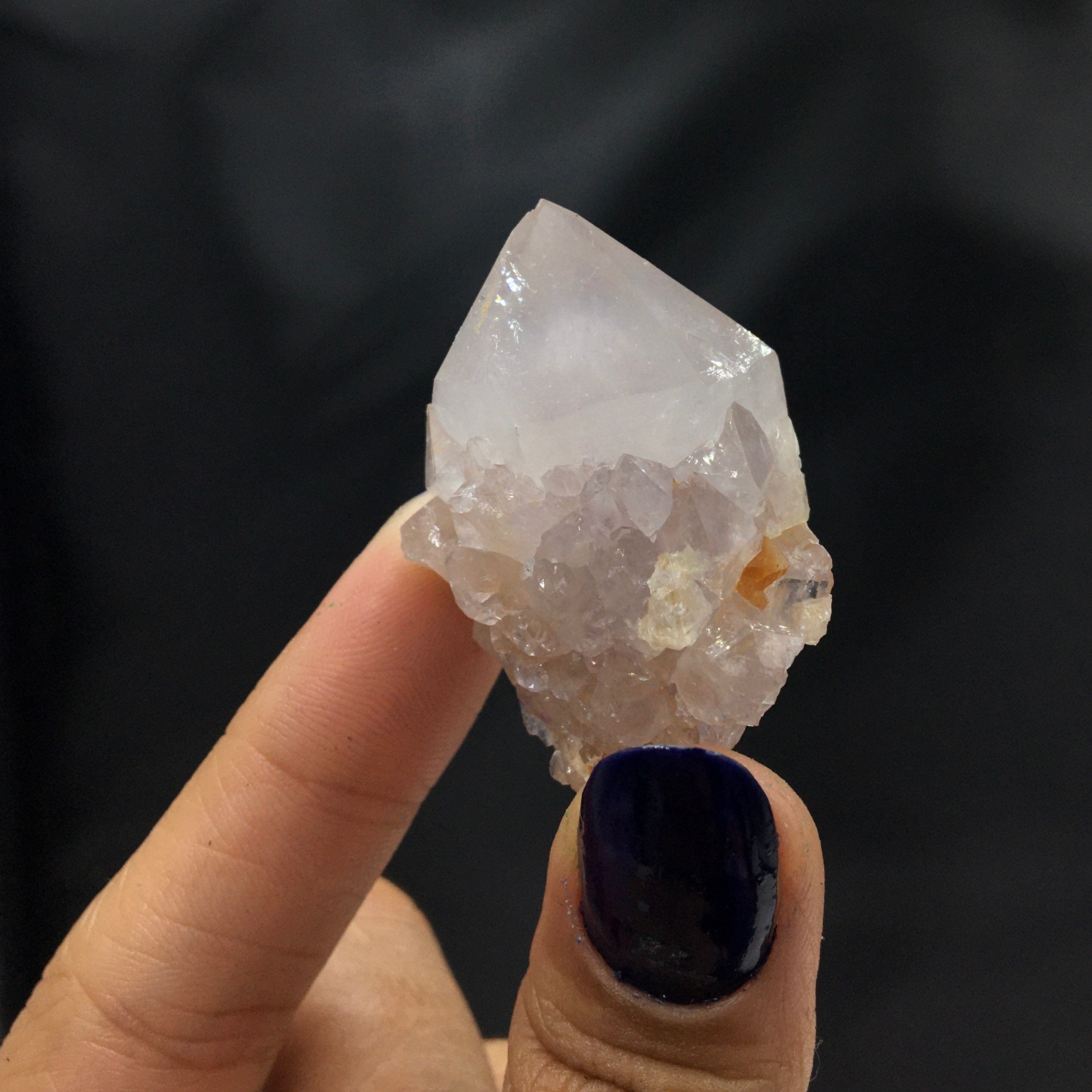 Spirit Quartz Phantom Amethyst Cluster--South Africa SMALL14
