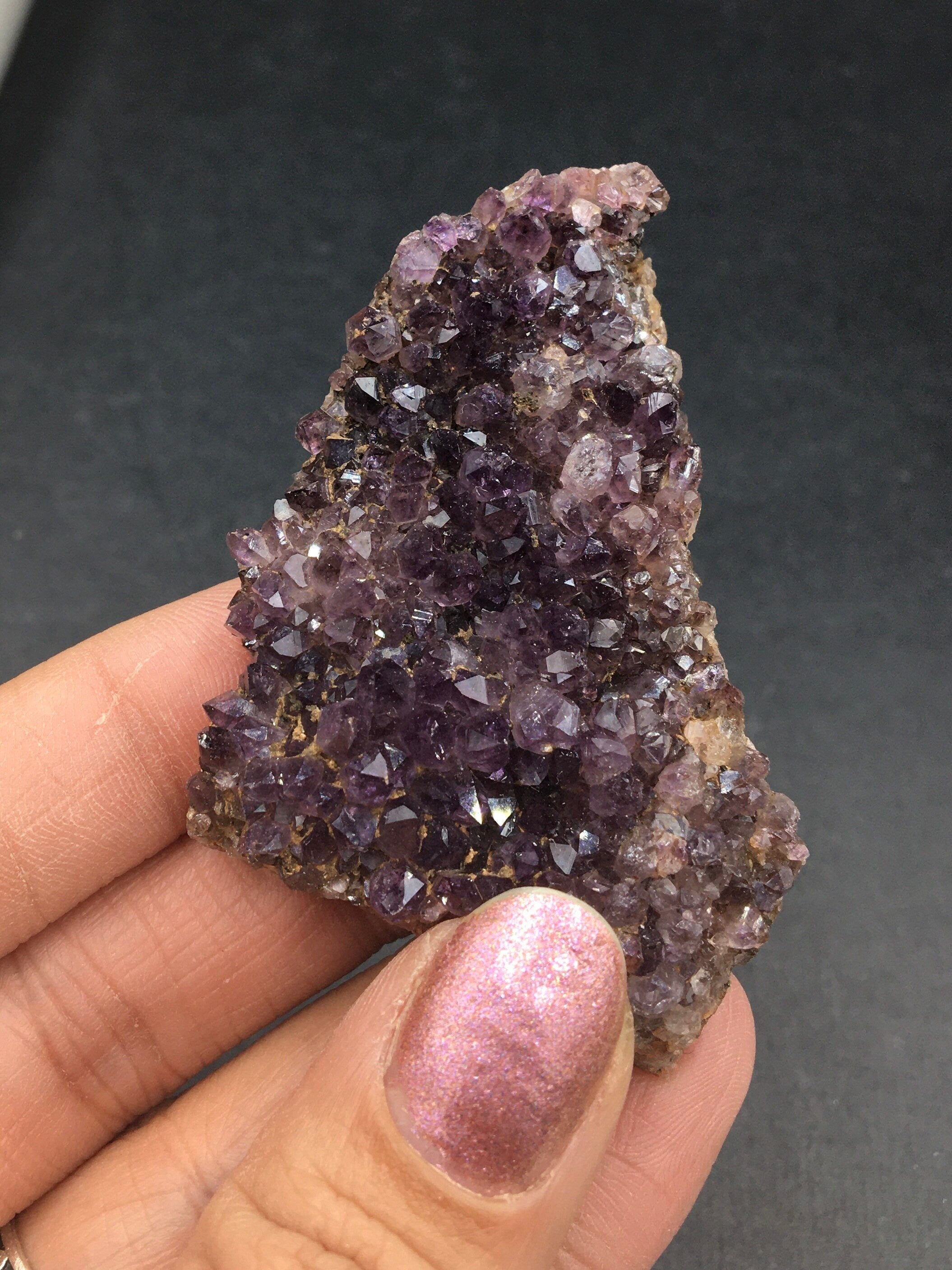 Amethyst Cluster--Alacam Mine, Turkey A-E2