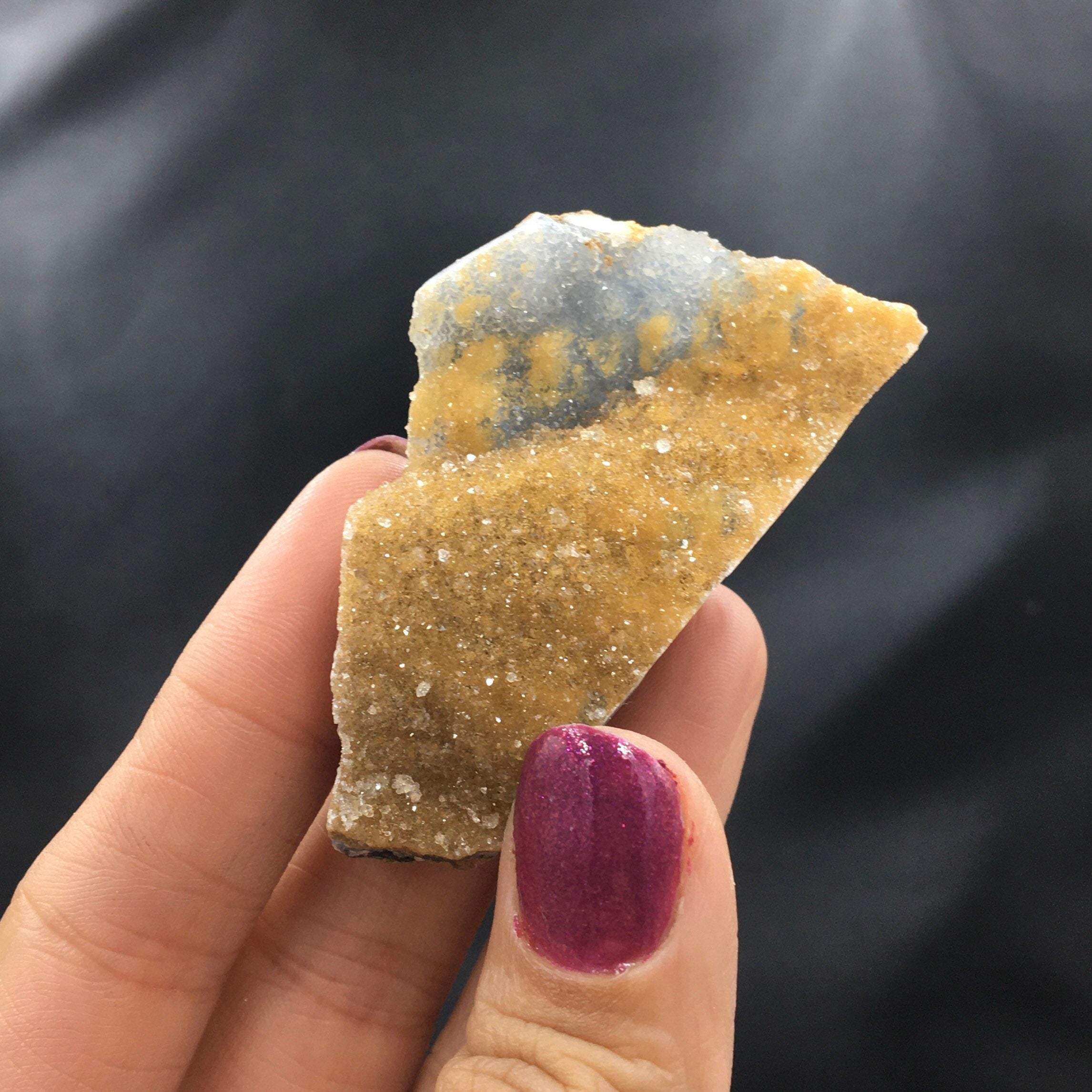Druzy Chalcedony Bicolored--Kutahya, Turkey SMALL21
