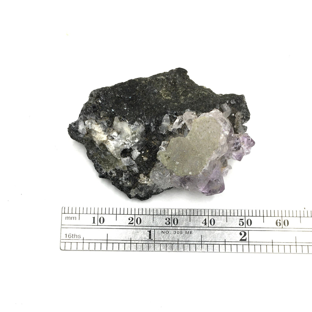 Amethyst Cluster on Matrix (Miniature)--India MINI17