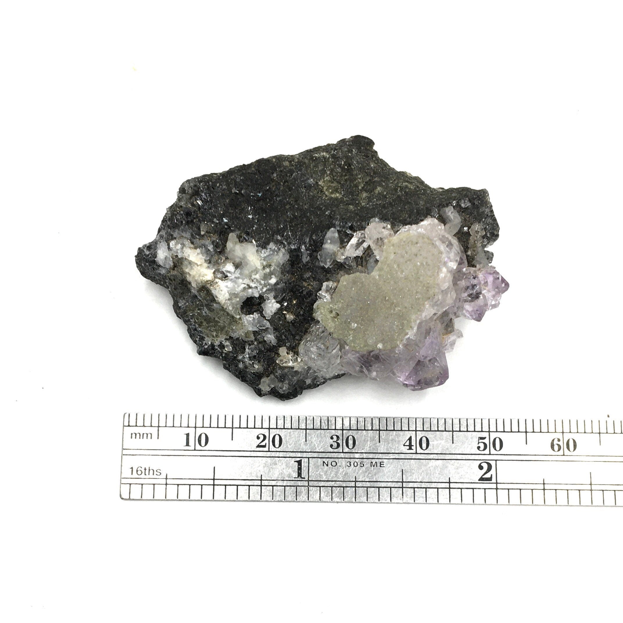 Amethyst Cluster on Matrix (Miniature)--India MINI17