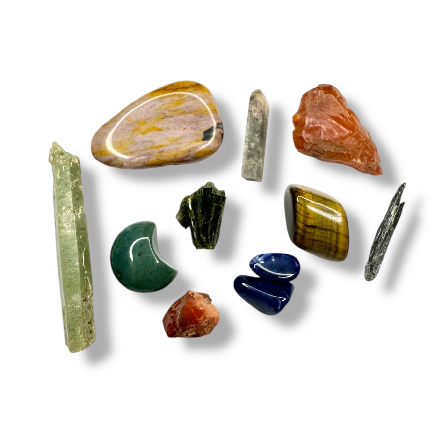 Goddess Athena: Crystal & Gemstone Set, Gold Gift Bag