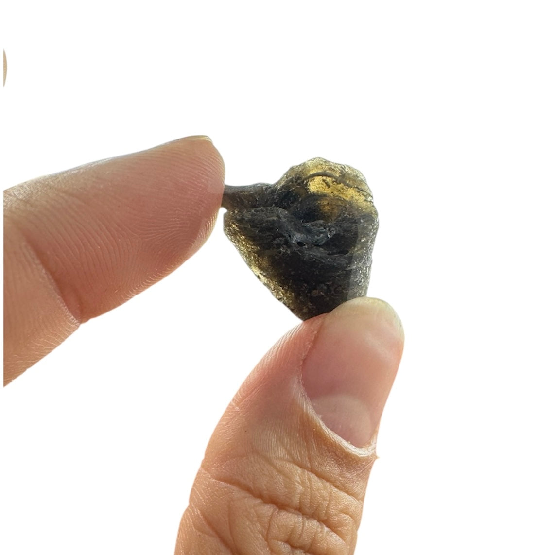 Darwin Glass (Tasmanian Tektite, Tasmanite, Tasmanian Black Glass)—Queenstown, Tasmania 4