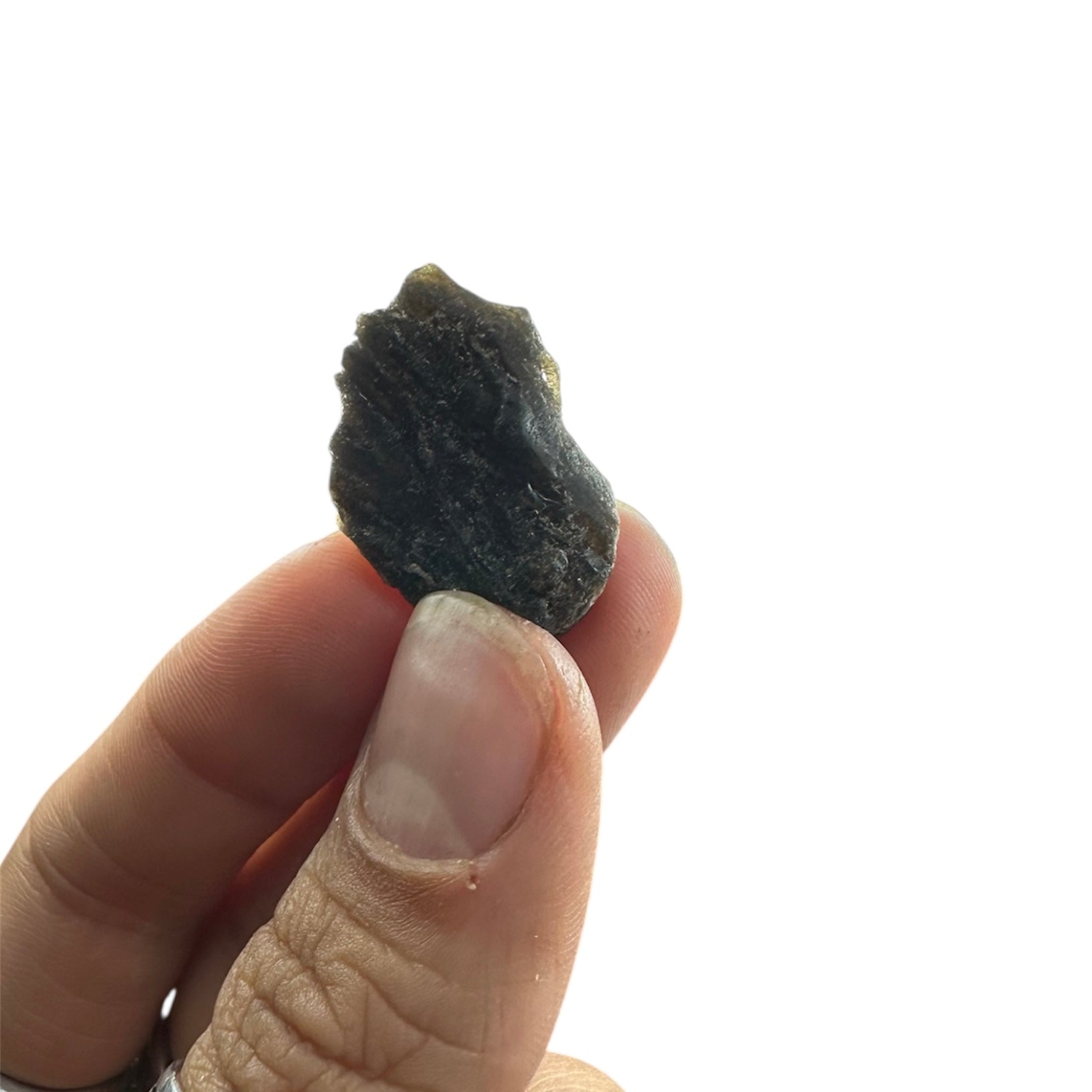 Darwin Glass (Tasmanian Tektite, Tasmanite, Tasmanian Black Glass)—Queenstown, Tasmania 3