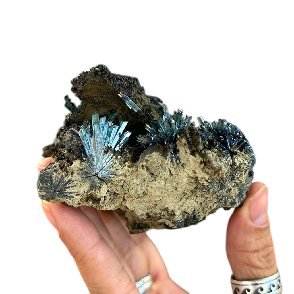 Vivianite *special care* — Huanuni Mine, Bolivia