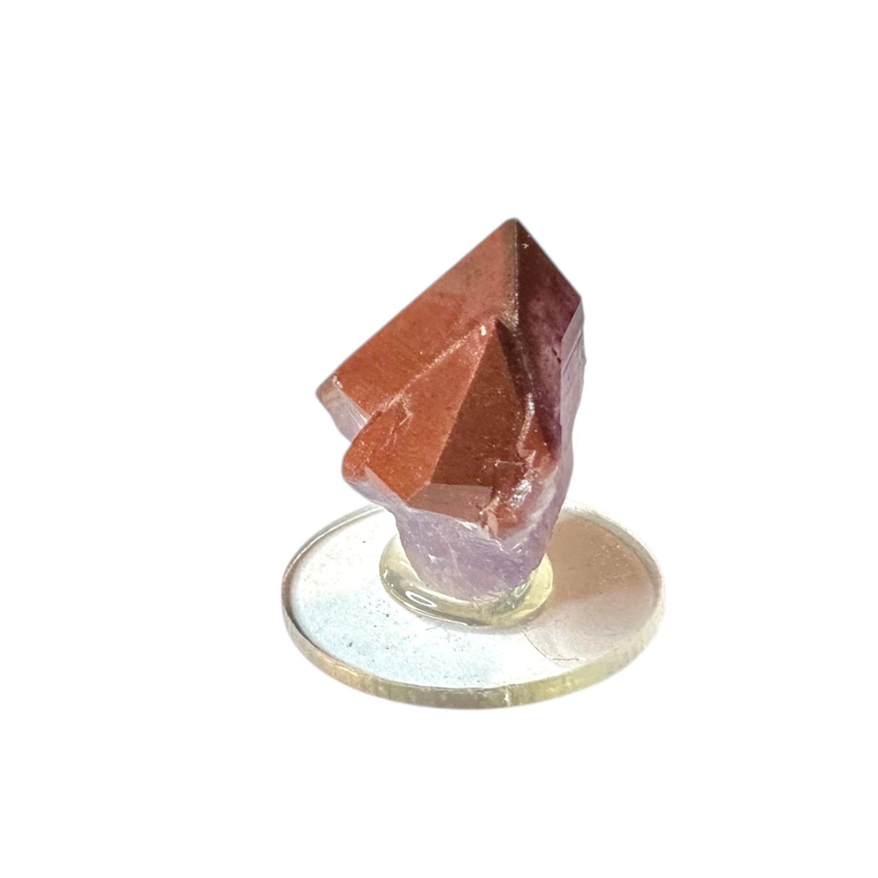 Amethyst “Red Cap” Hematite Crystal—Blue Points Mine, Thunder Bay, Canada 2