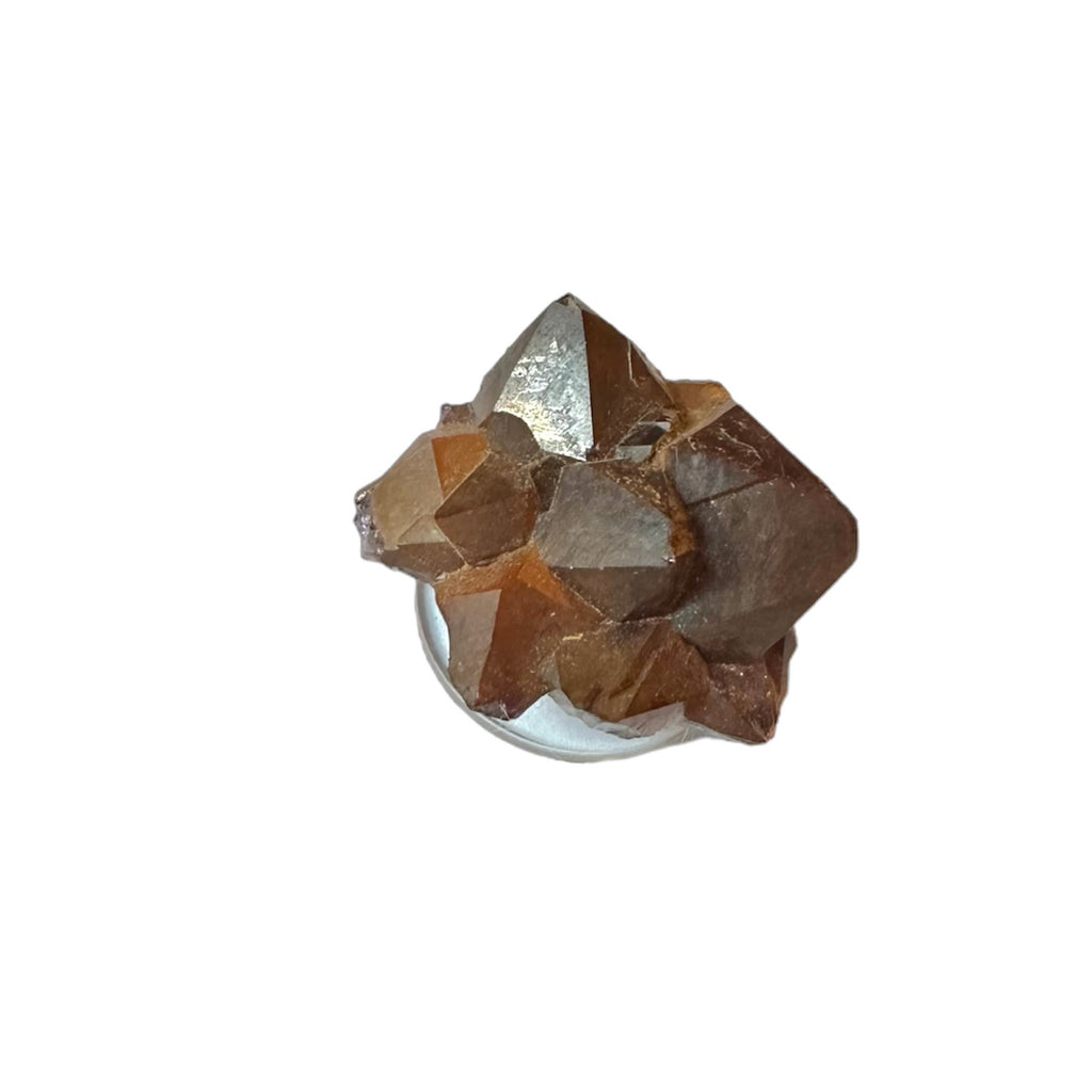 Amethyst “Red Cap” Hematite Aura Cluster—Blue Points Mine, Thunder Bay, Canada 2