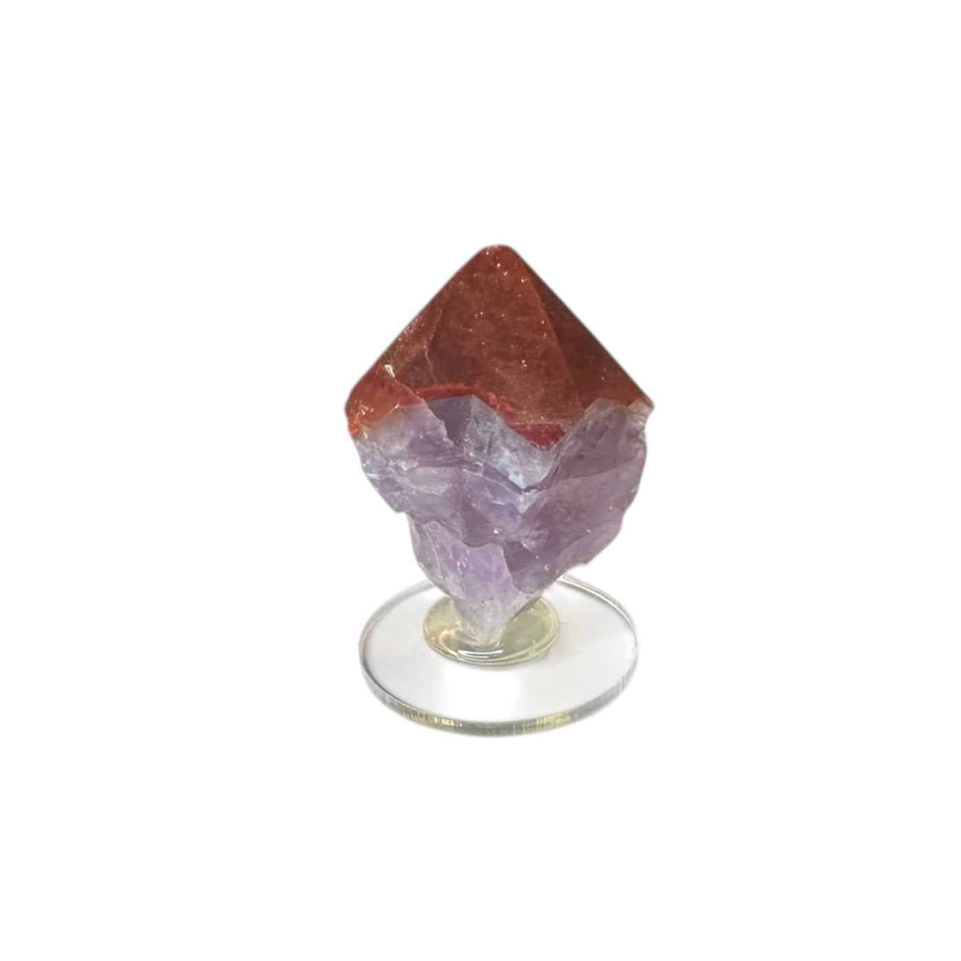 Amethyst “Red Cap” Hematite Crystal—Blue Points Mine, Thunder Bay, Canada 4