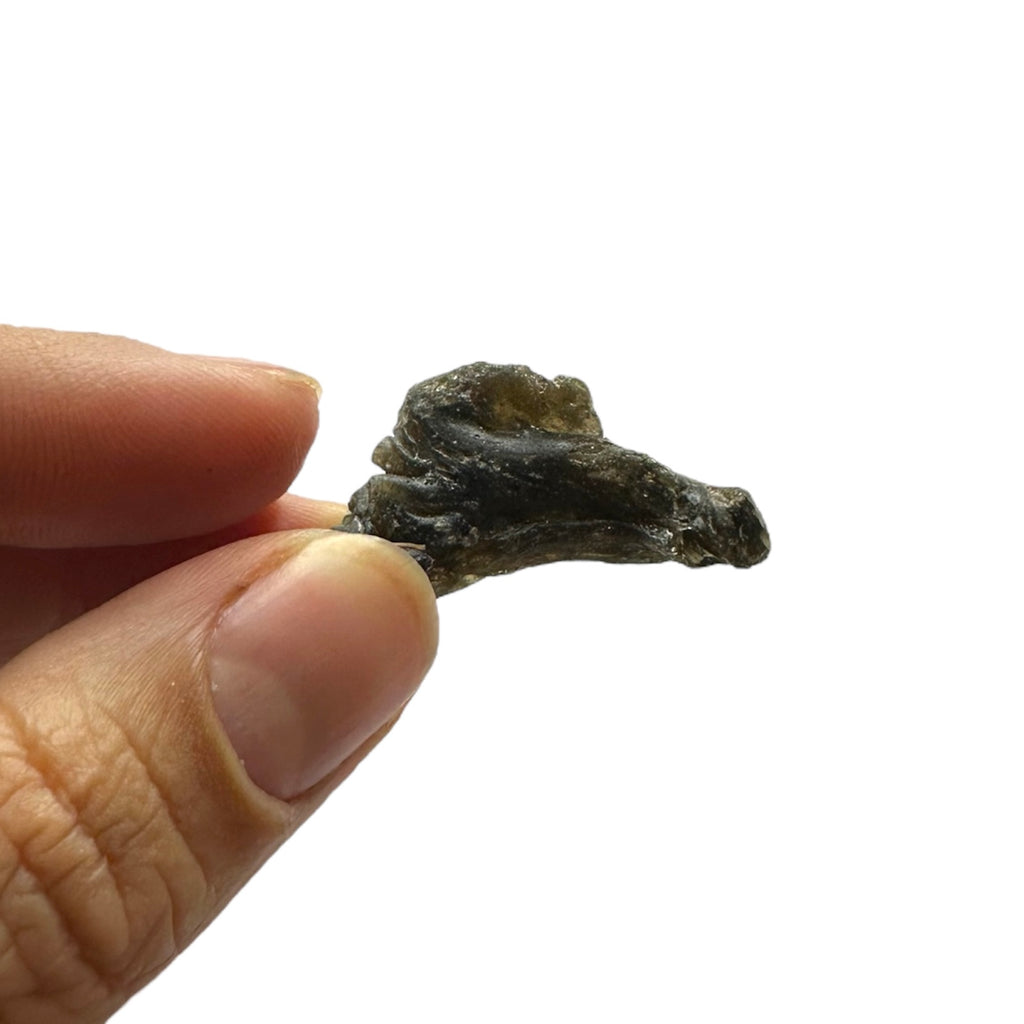 Darwin Glass (Tasmanian Tektite, Tasminite, Tasmanian Black Glass)—Queenstown, Tasmania 2