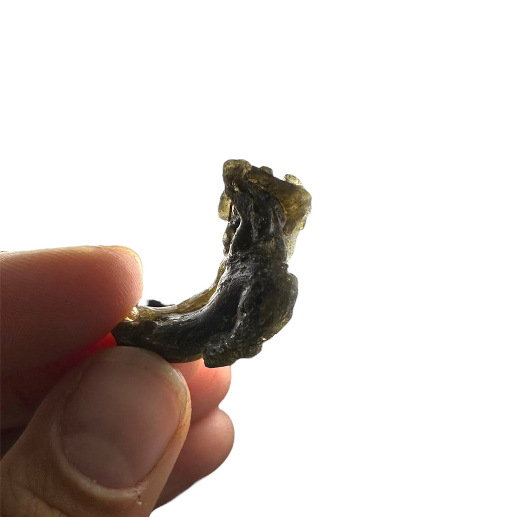 Darwin Glass (Tasmanian Tektite, Tasminite, Tasmanian Black Glass)—Queenstown, Tasmania 2