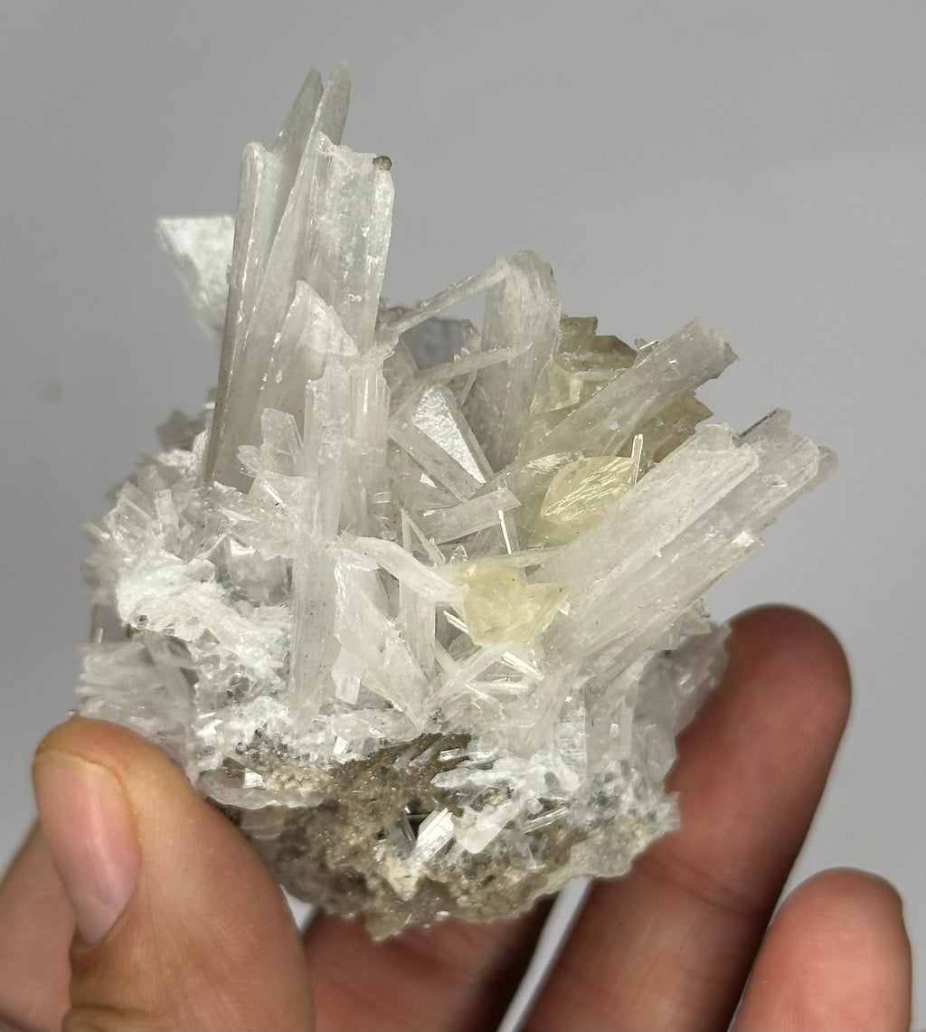 Celestite & Calcite, UV/Phosphorescent—Clay Center, Ohio USA 1