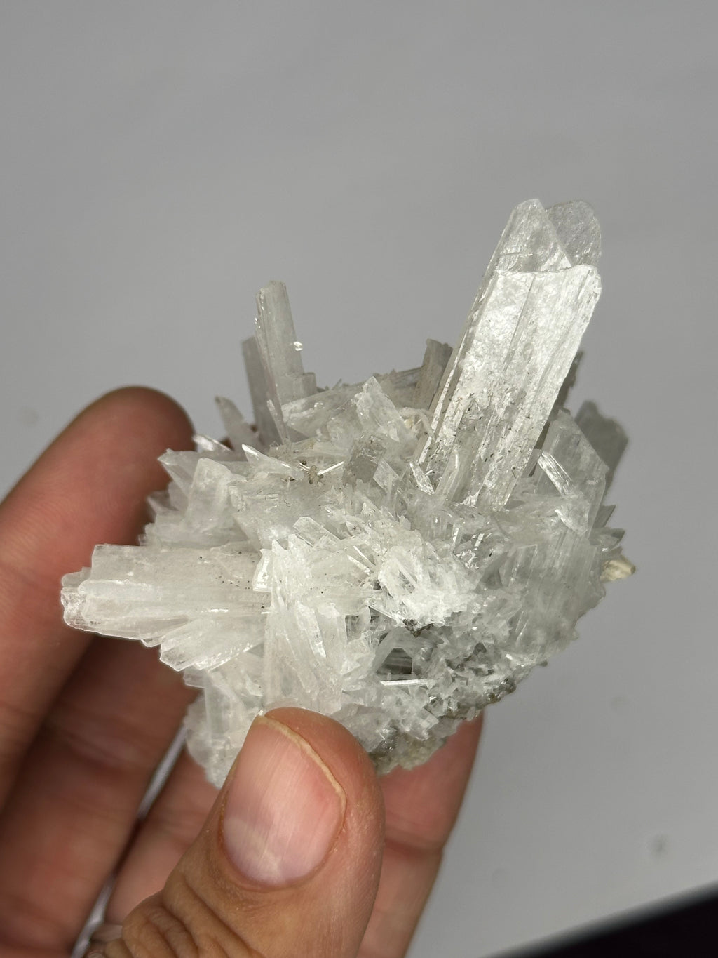 Celestite & Calcite, UV/Phosphorescent—Clay Center, Ohio USA 1
