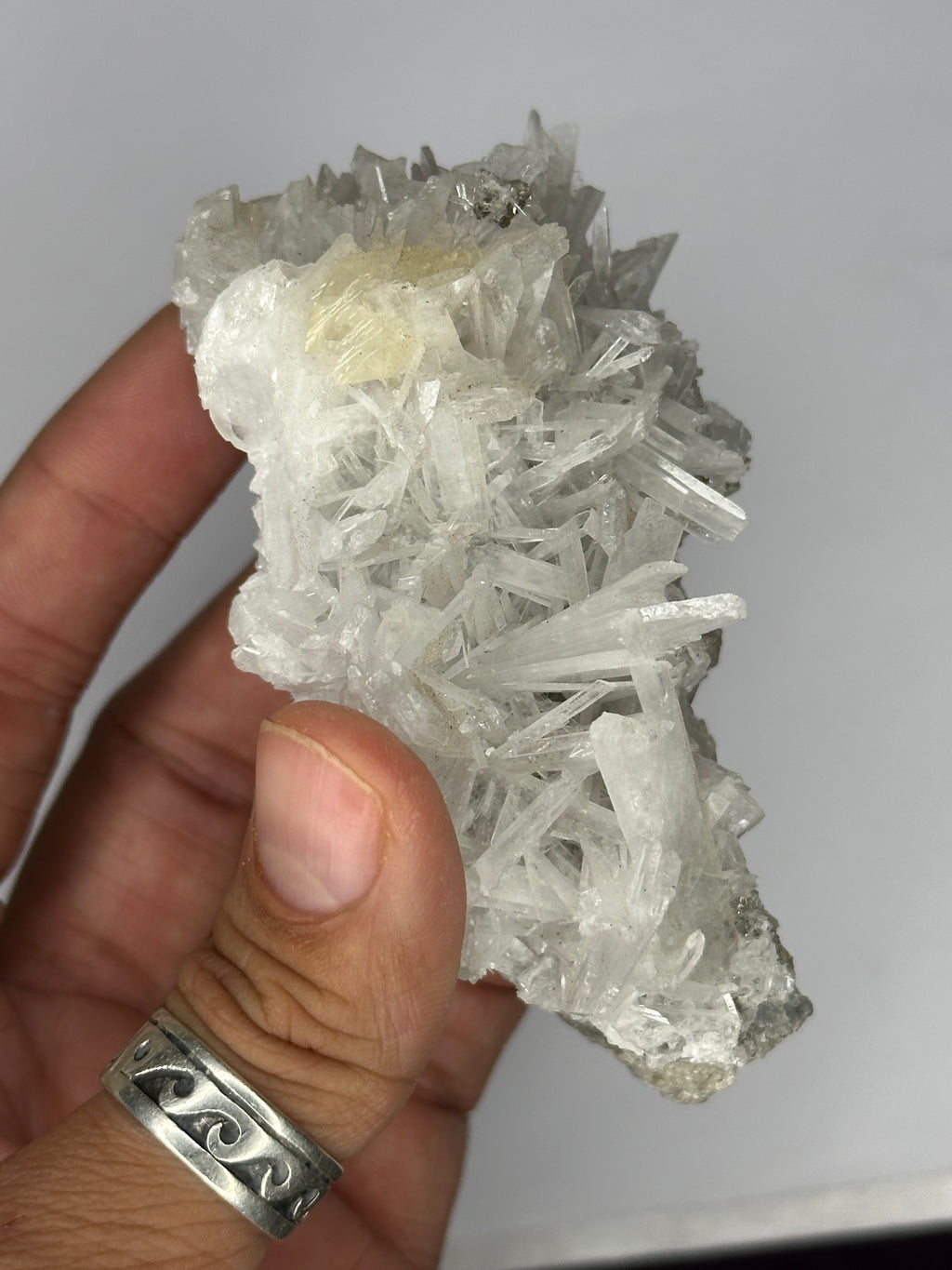 Celestite & Calcite, UV/Phosphorescent—Clay Center, Ohio USA 2