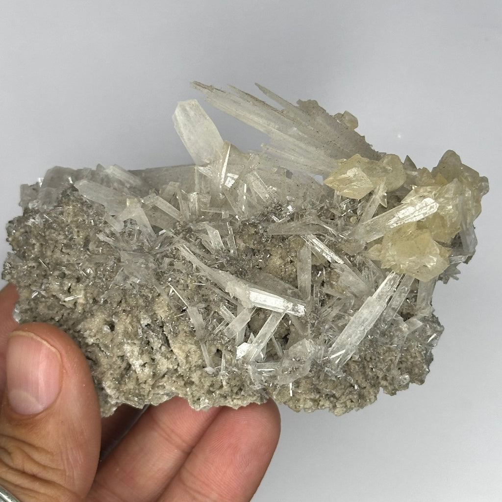 Celestite & Calcite, UV/Phosphorescent—Clay Center, Ohio USA 3