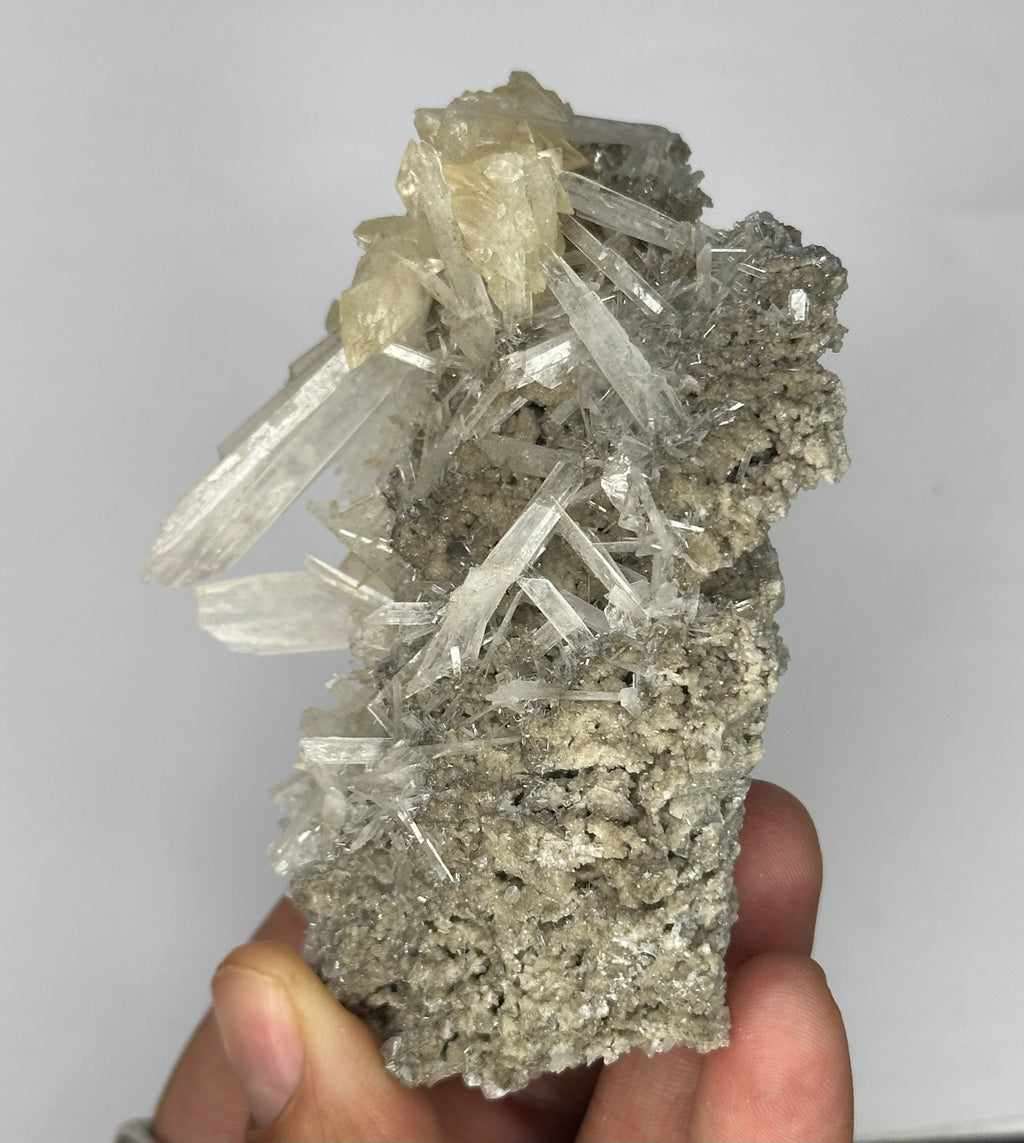 Celestite & Calcite, UV/Phosphorescent—Clay Center, Ohio USA 3