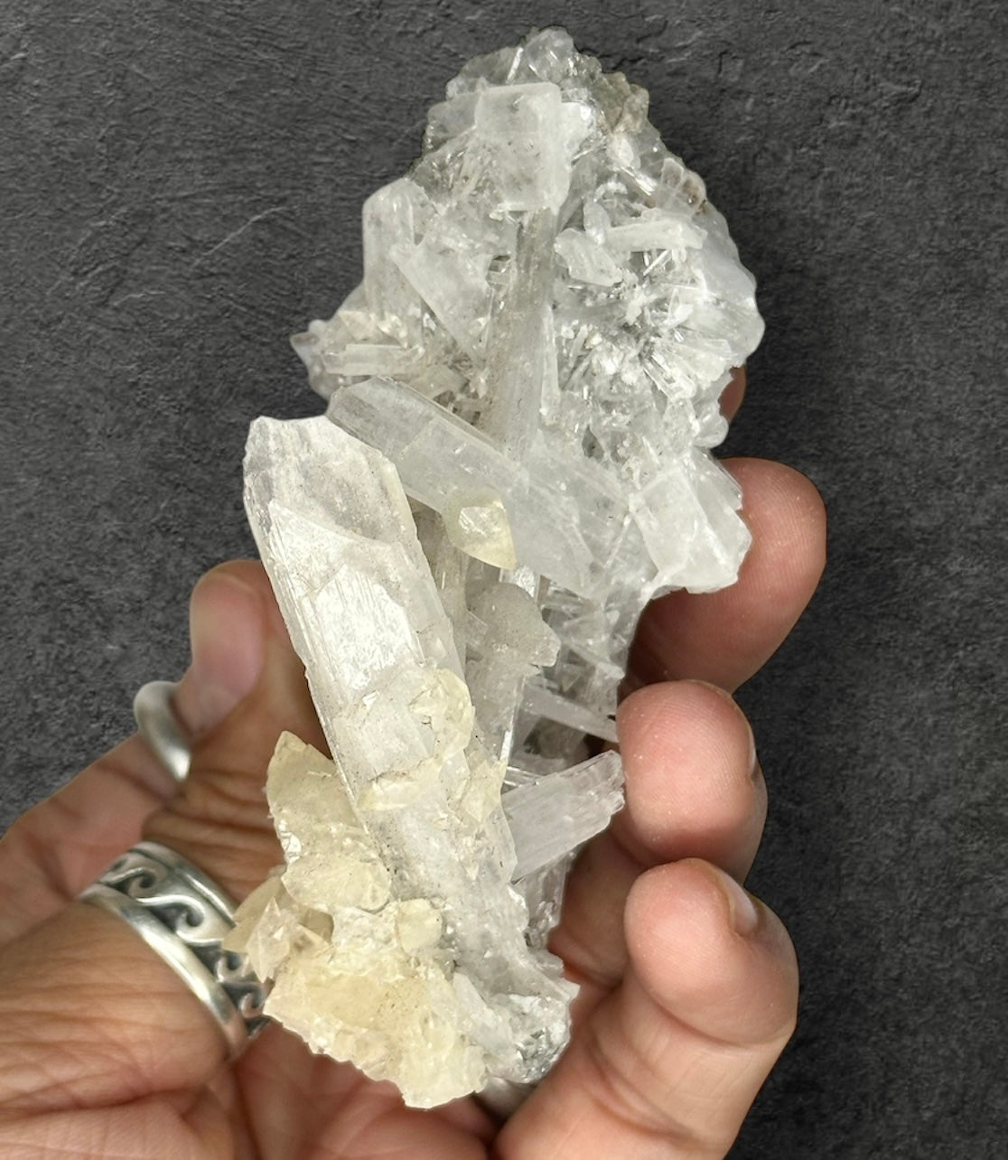 Celestite & Calcite, UV/Phosphorescent—Clay Center, Ohio USA 3