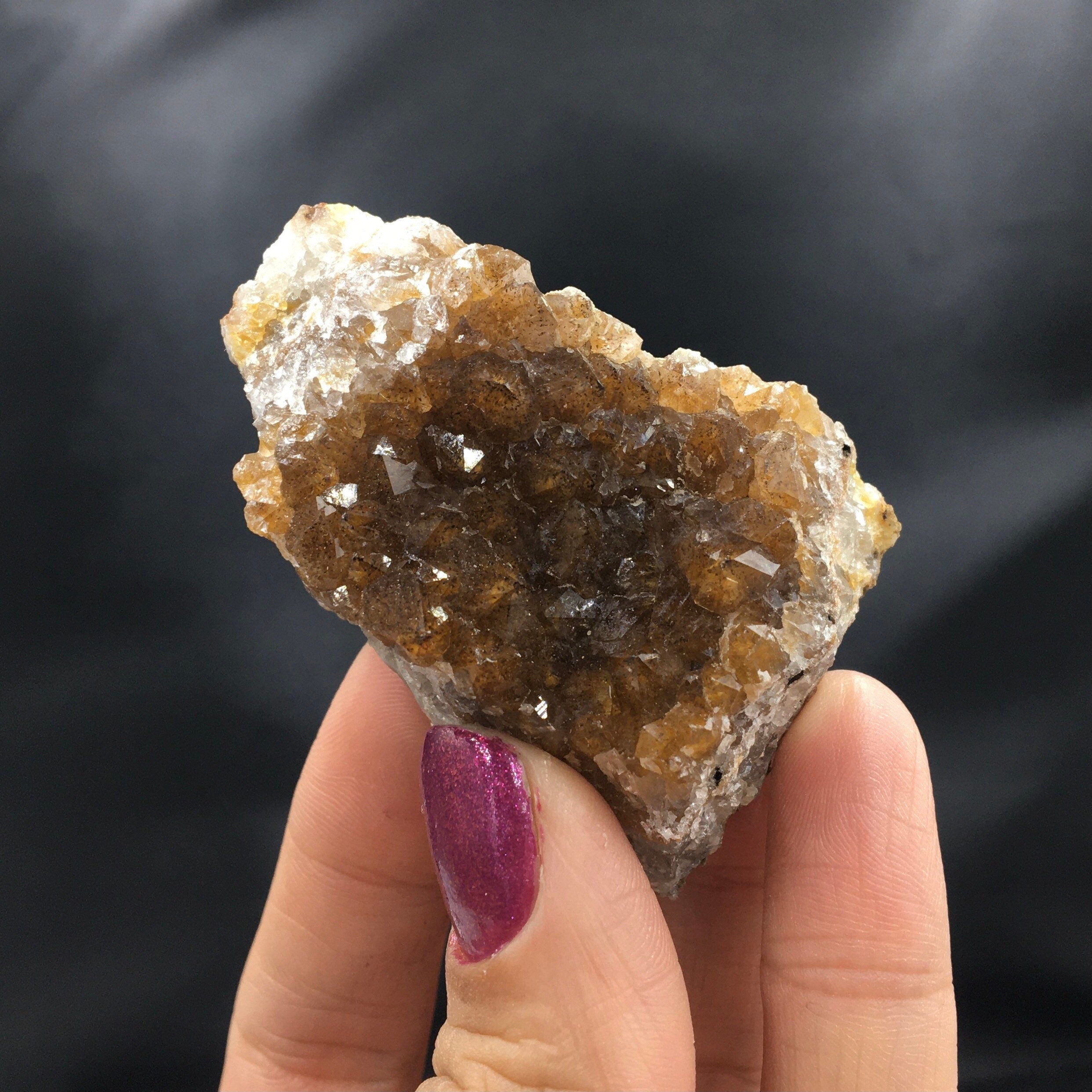 Natural Citrine Goethite Inclusions (Mini)—Morocco CMIX7