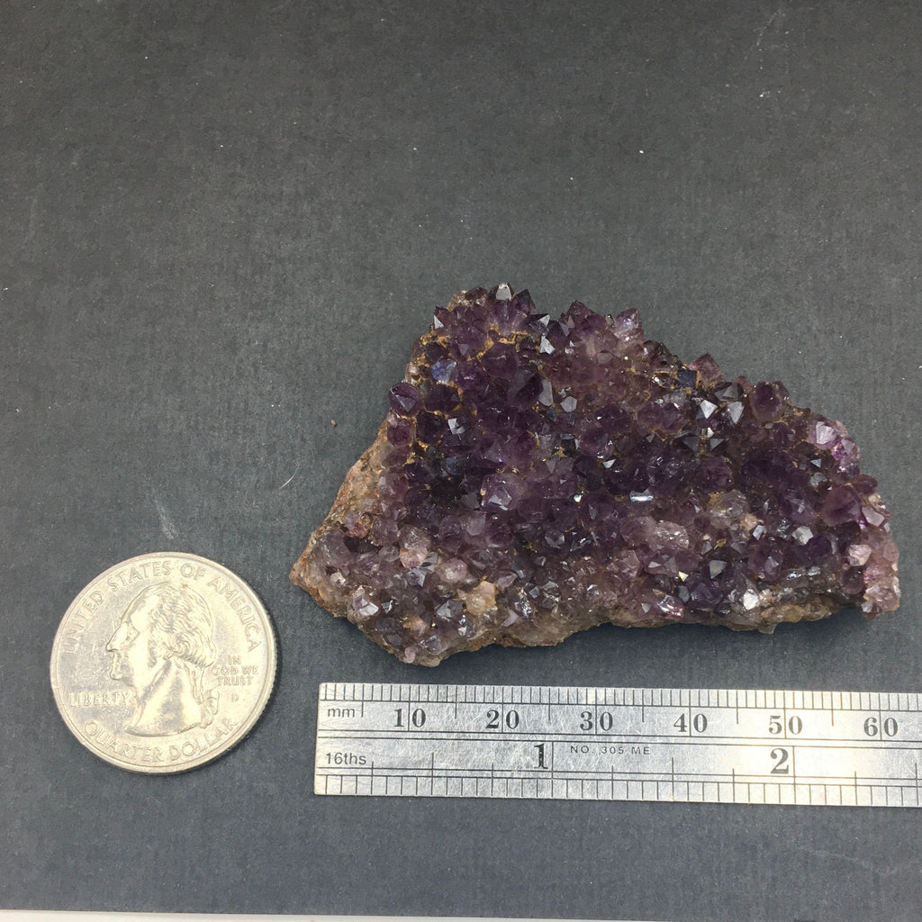 Amethyst Cluster--Alacam Mine, Turkey A-E2