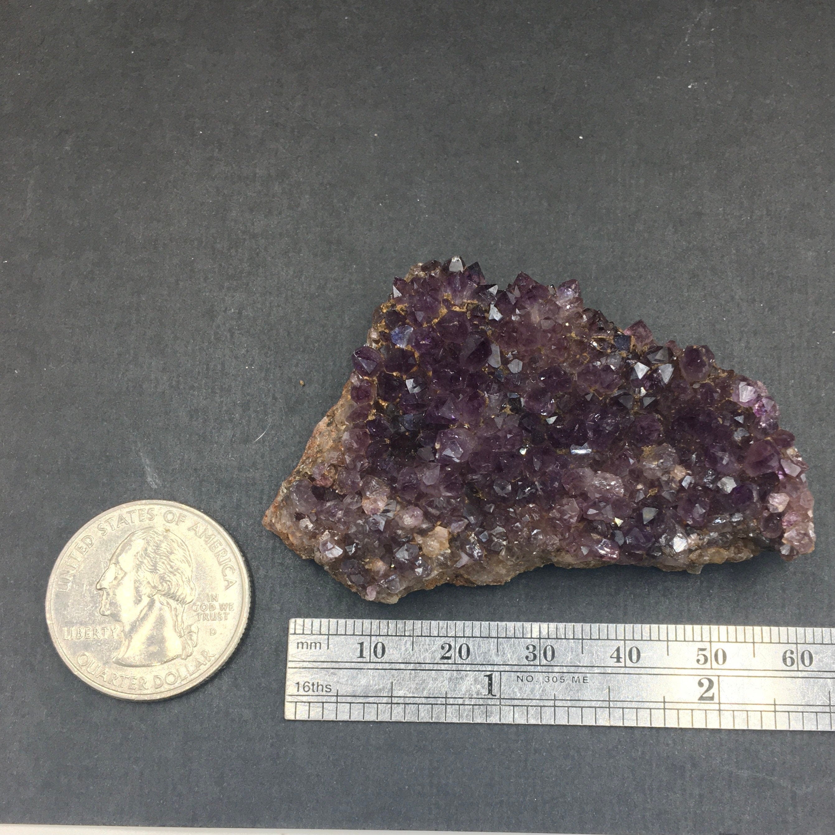 Amethyst Cluster--Alacam Mine, Turkey A-E2