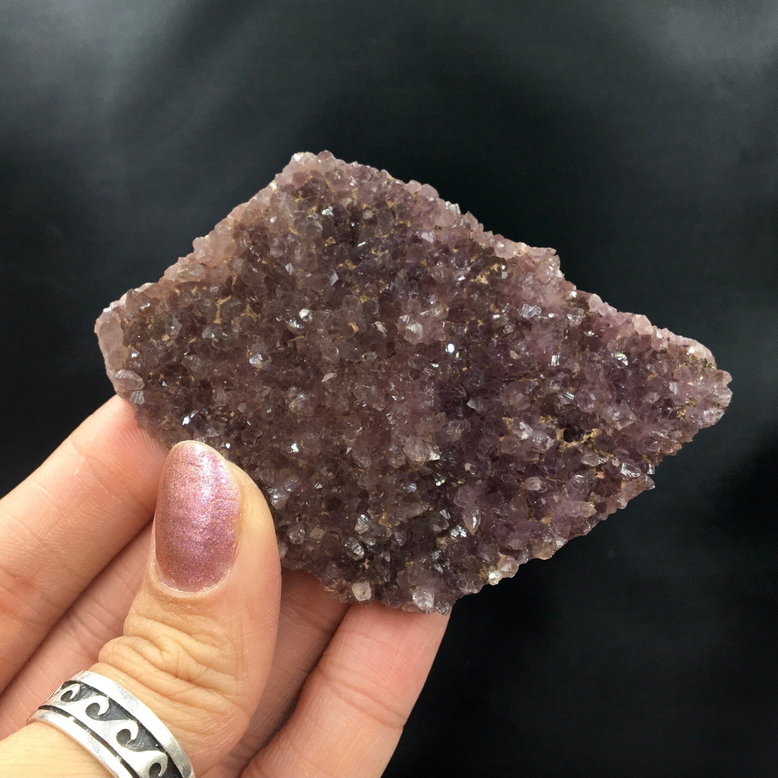 Amethyst Cluster--Alacam Mine, Turkey A-E3