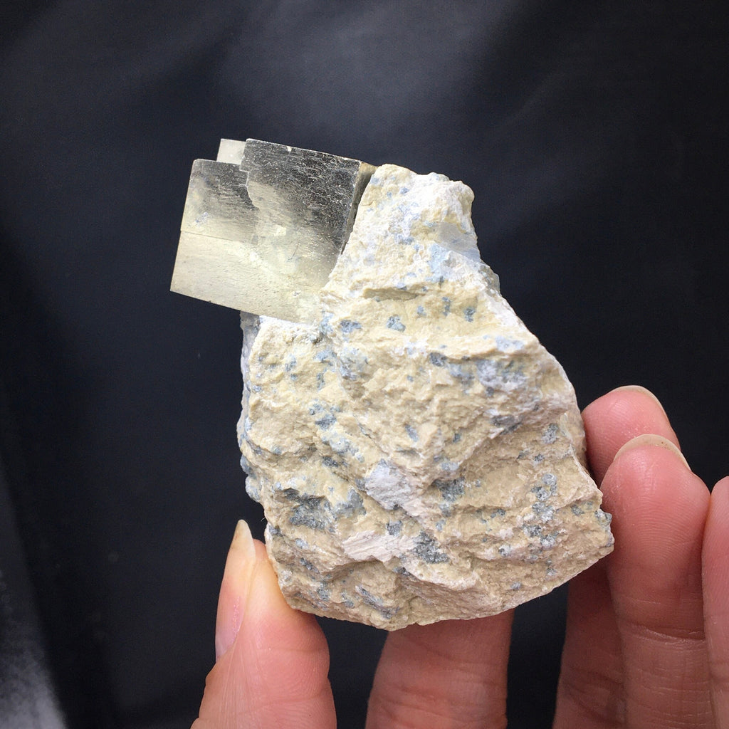Iron Pyrite Cubic Crystal in Matrix--Navajún, Spain SMALL8