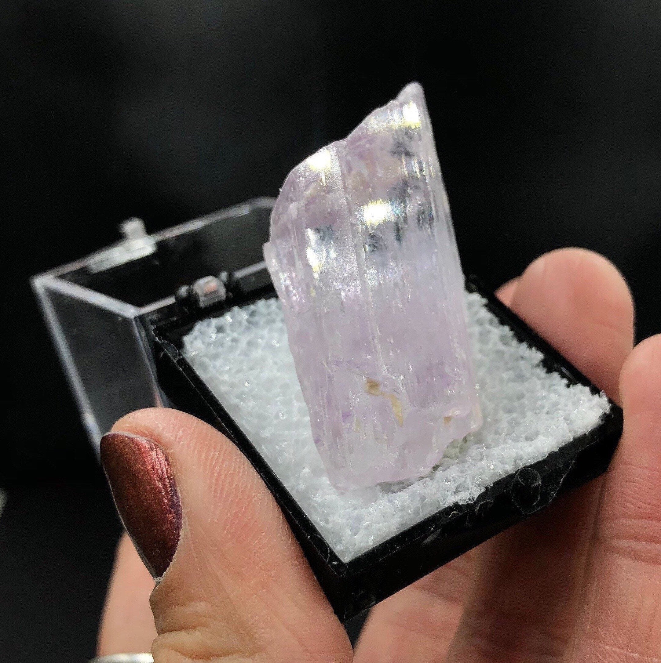 Kunzite Raw Crystal (Thumbnail Specimen)--Afghanistan TN10